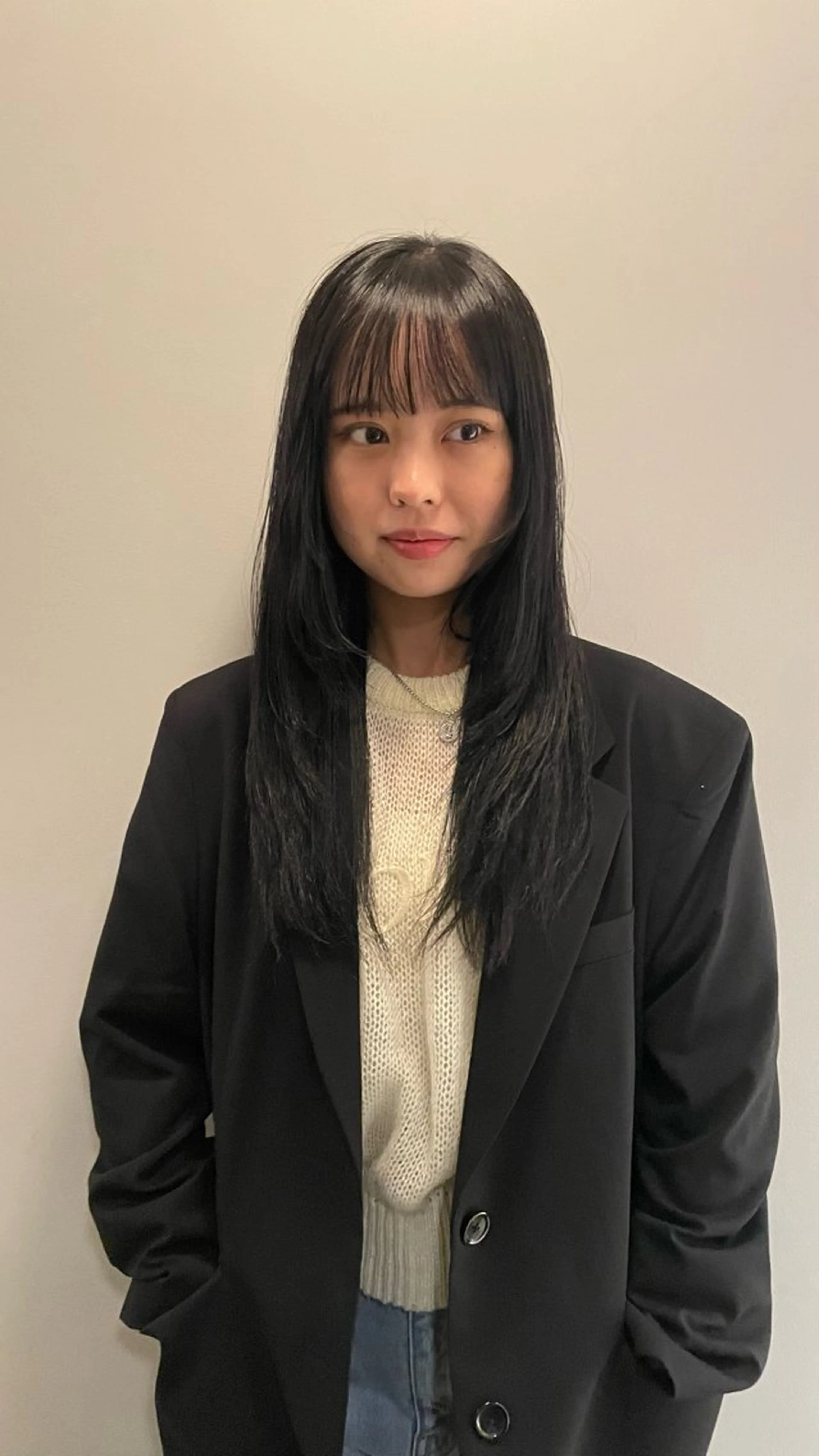 セミロング レイヤーカット 原宿/ケパーマ 🧺ユウマのヘアスタイル