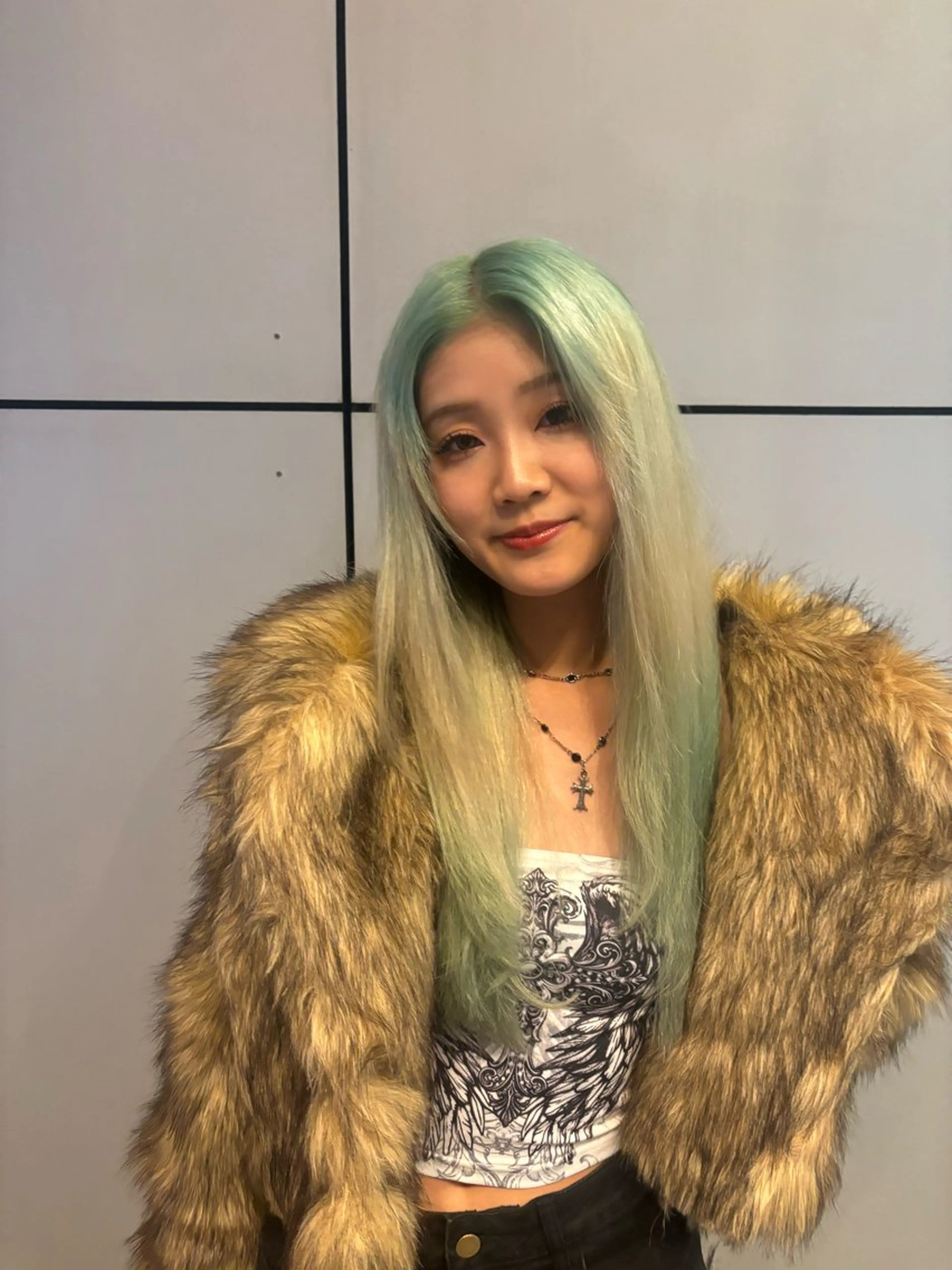 ロング ヘアカラー レイヤー/ハイトーン 渋谷/Satsukiのヘアスタイル