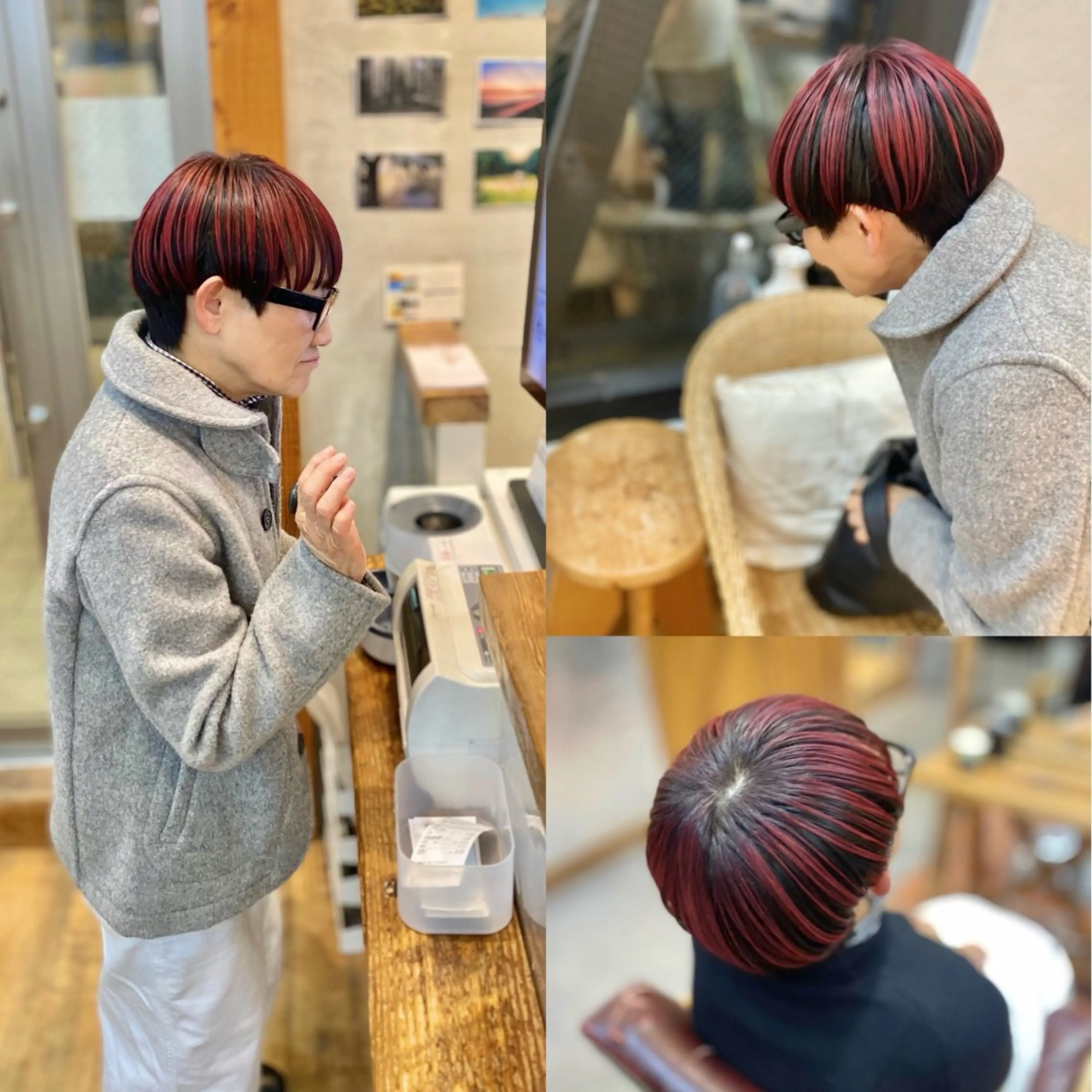 ショート カット ヘアカラー 木村丈晴✂️ご来店 お待ちしてます😊のヘアスタイル