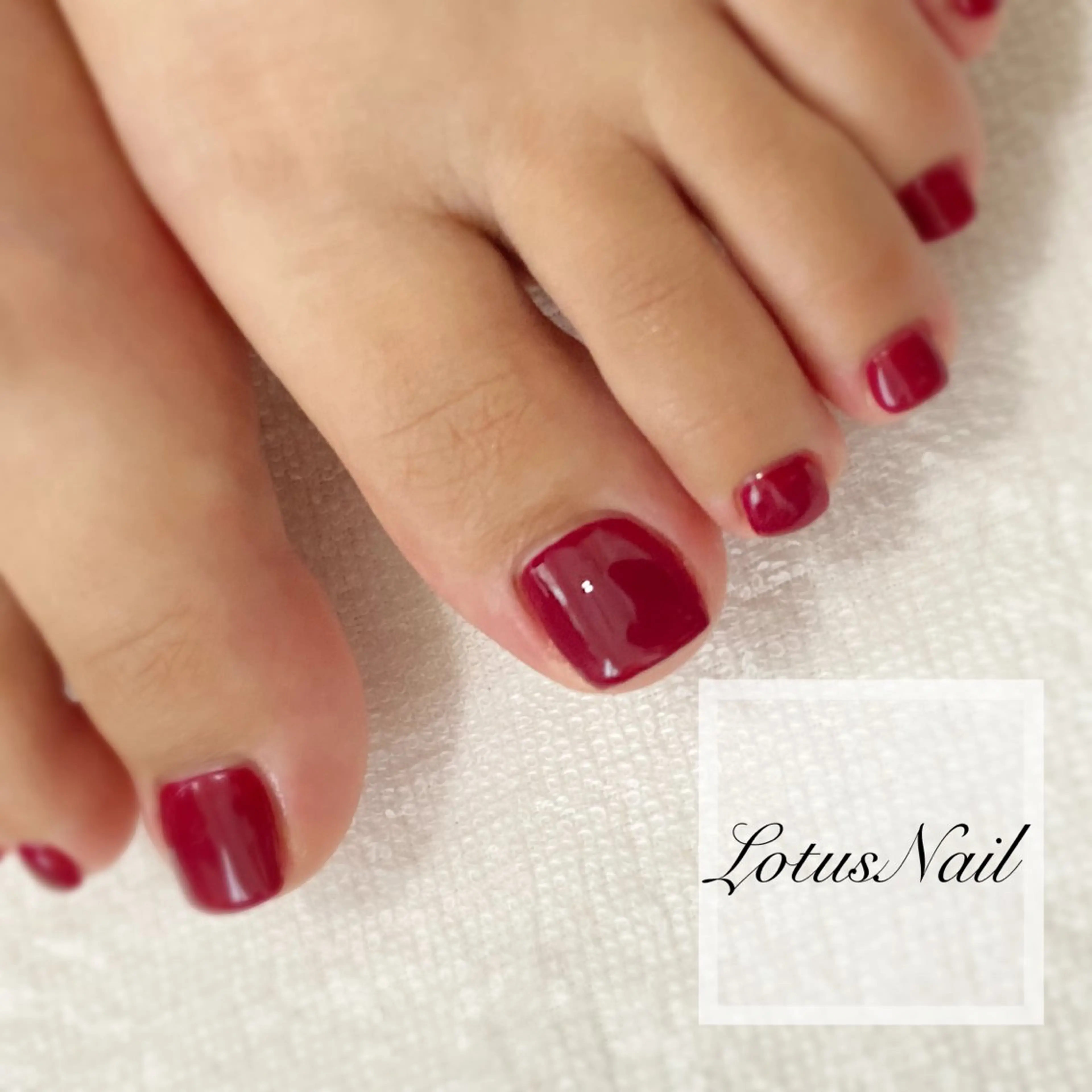 ネイル フットネイル フットネイル Lotus Nailのネイルデザイン