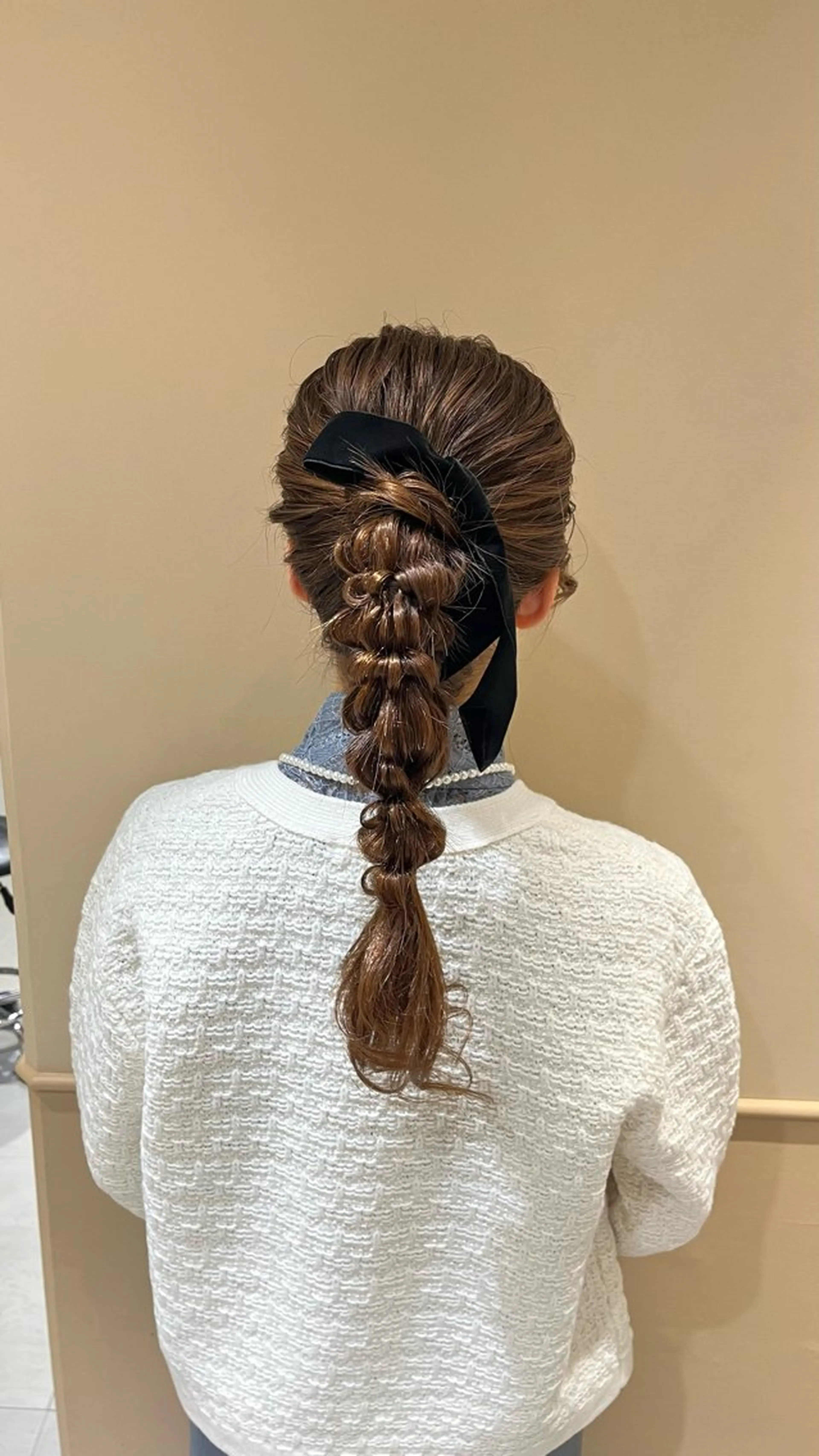 ロング カラー ヘアアレンジ ヘアセット 🫧tomoka 透明感カラー🫧のヘアスタイル