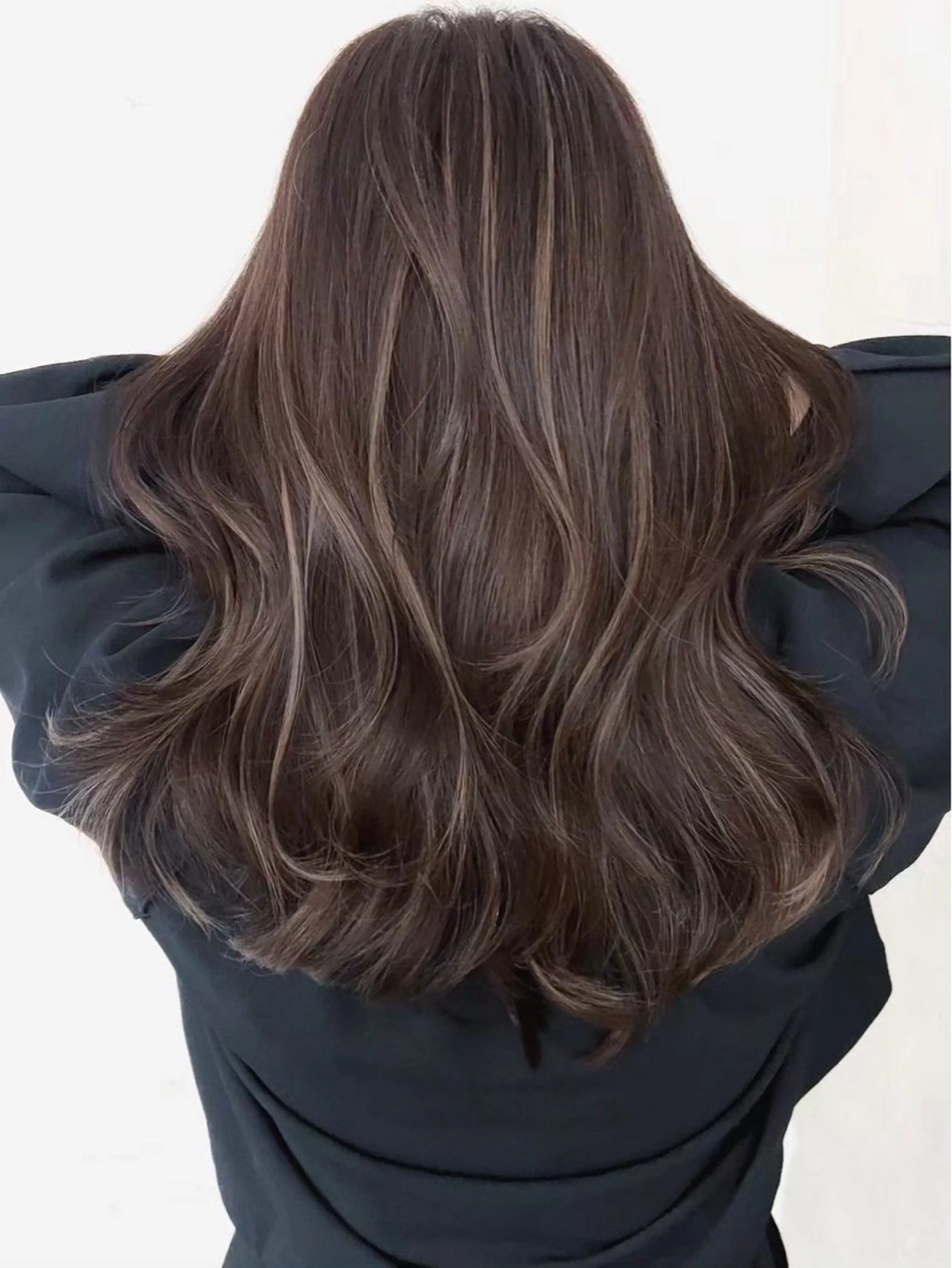 ロング カラー グレージュ ハイライトカラー ハイライト ヘアカラー 🌈透明感カラー🌈 🌟吉田祐介🌟のヘアスタイル