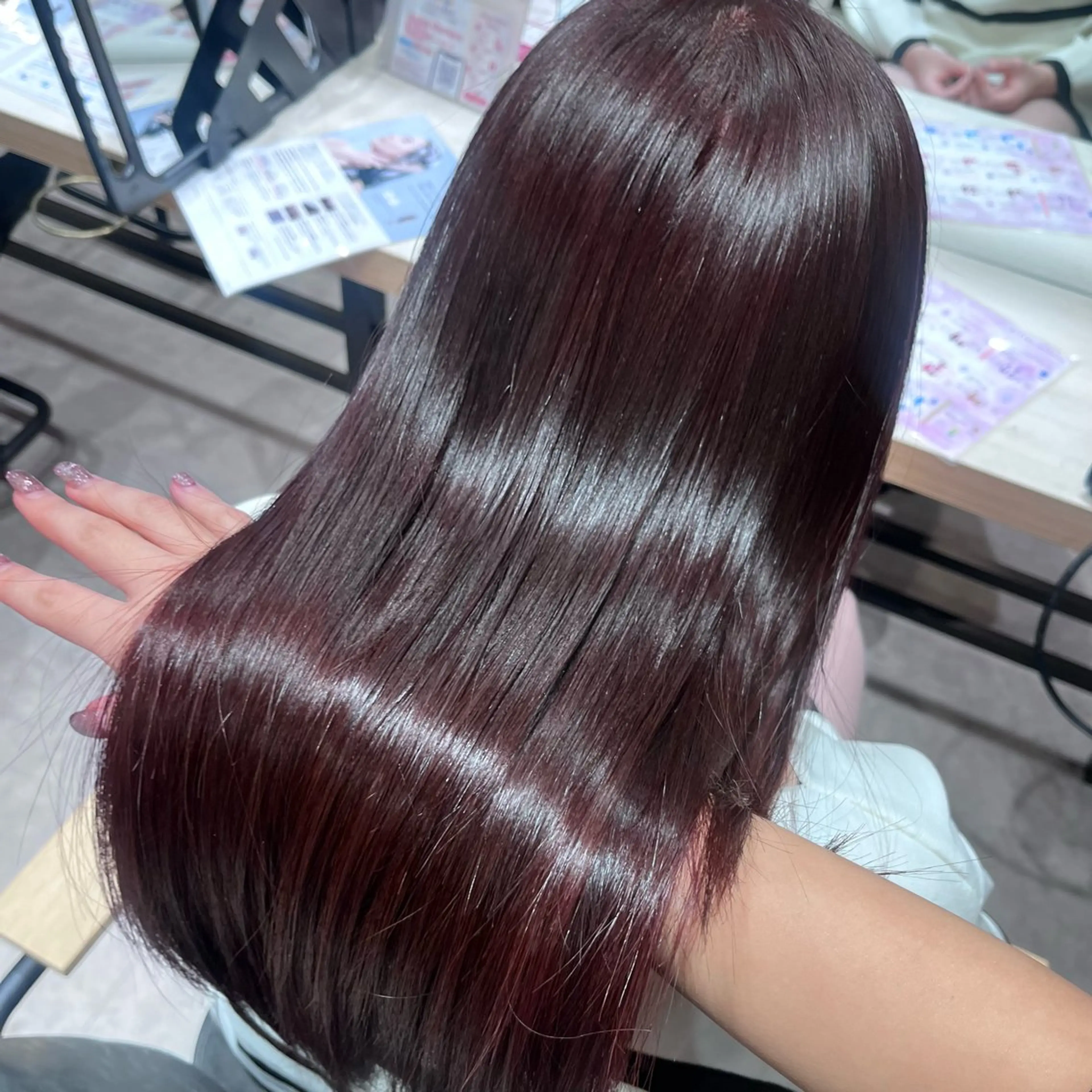 ロング カラー ヘアカラー トリートメント 🩶レイナ🩶 color/nailのヘアスタイル