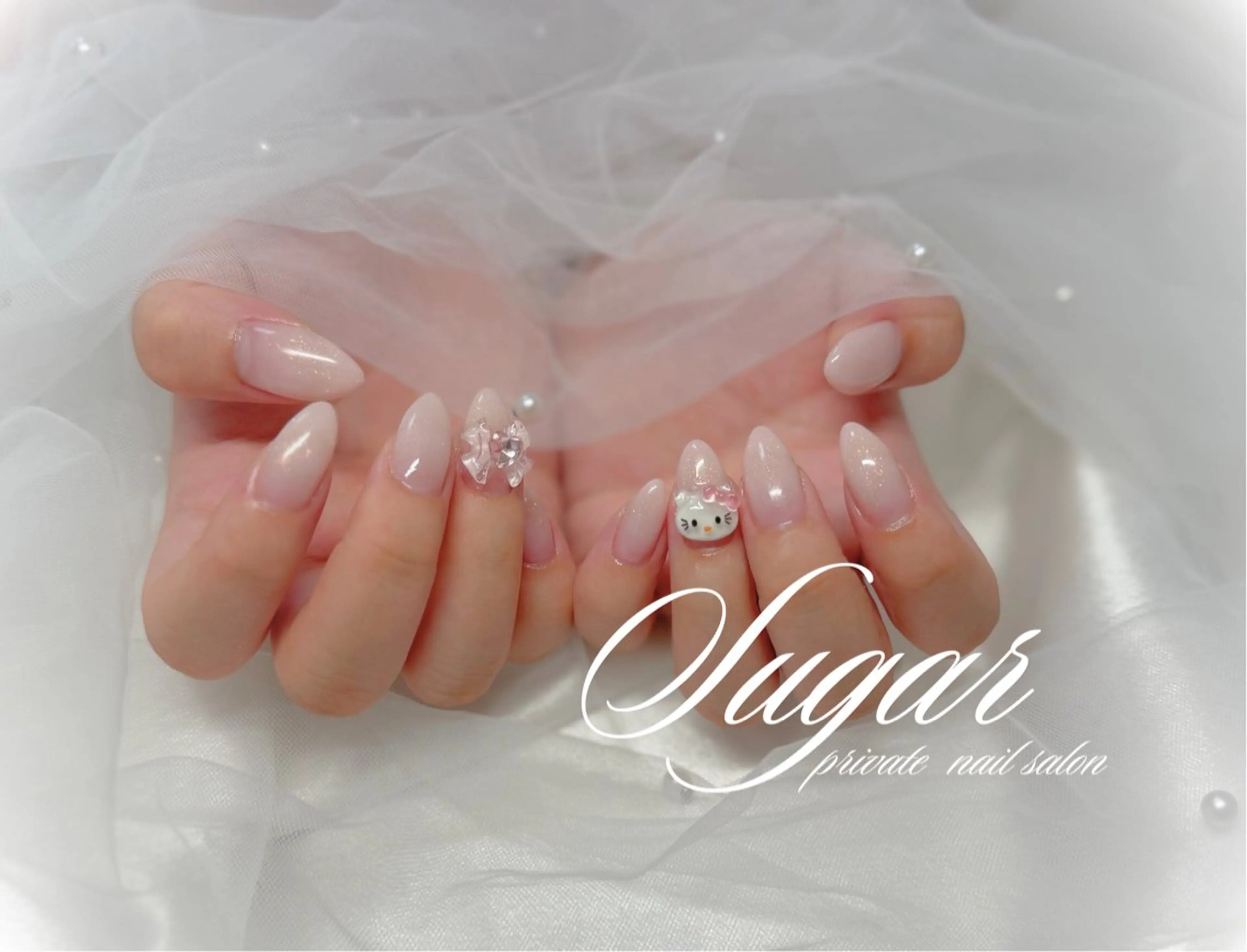 ネイル 持ち込み ハンドネイル Nail salon Sugarのネイルデザイン