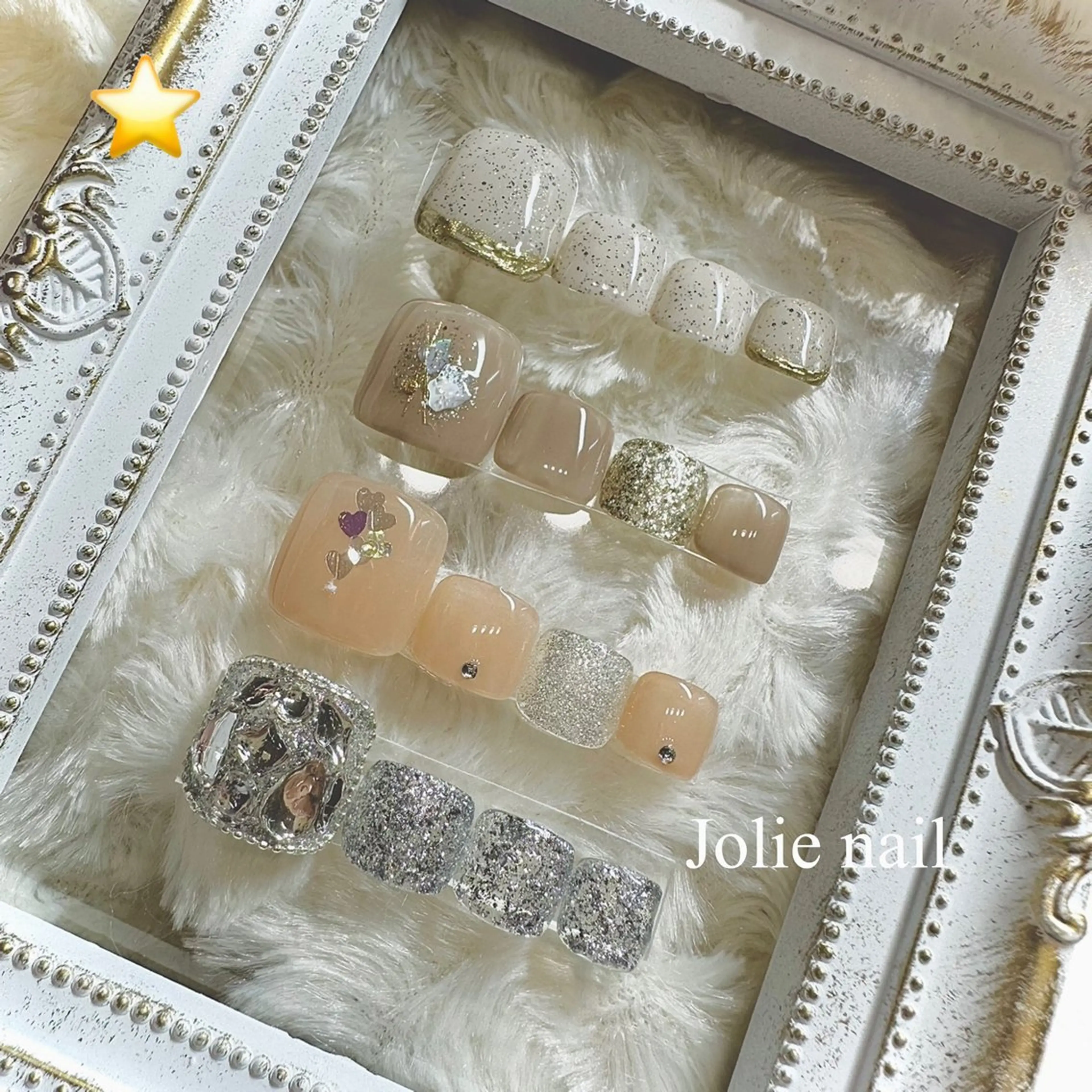 ネイル フットネイル Jolie Nailのネイルデザイン