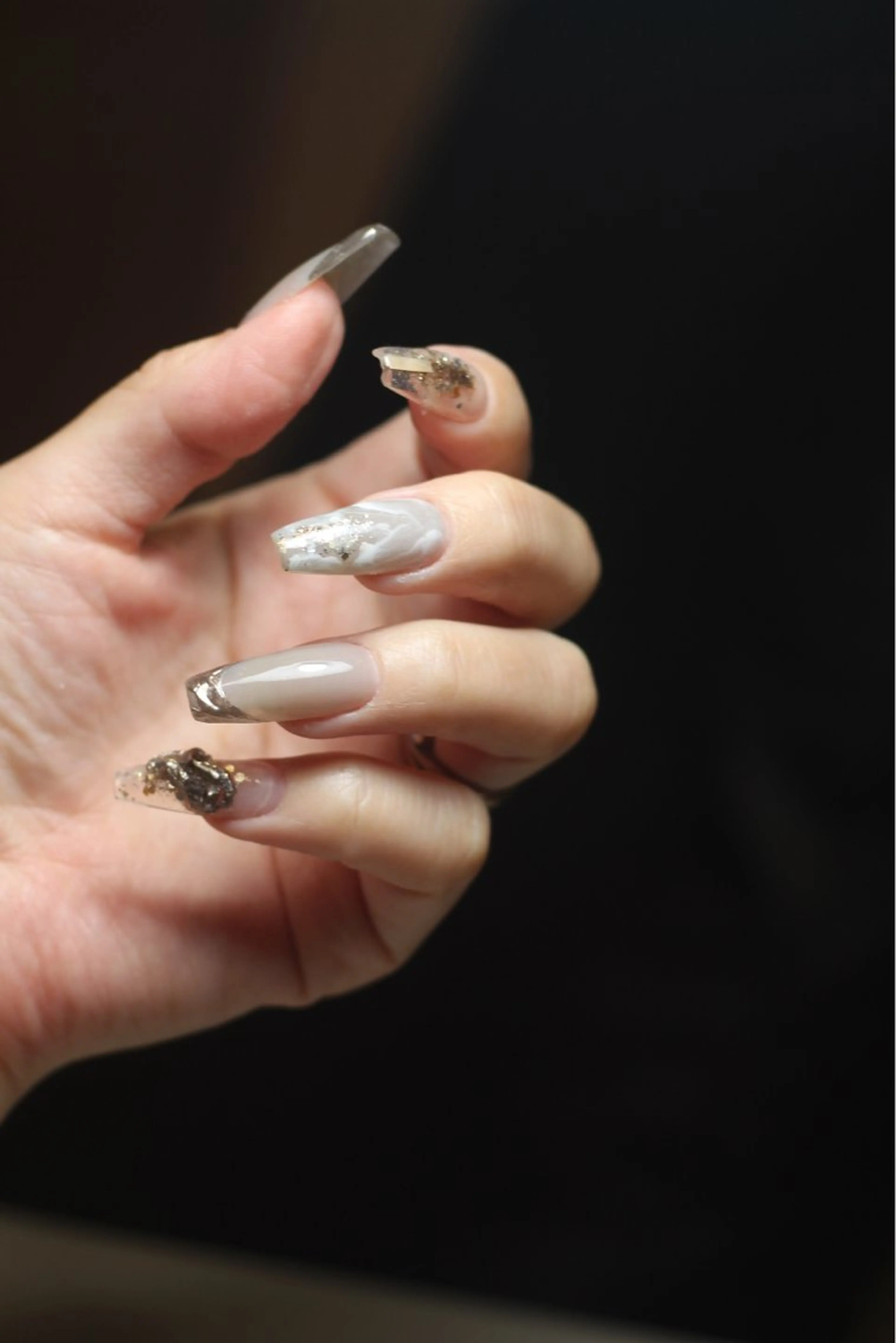 ロング ハンドネイル ESPERANZA NAIL所属・SASAKI NOZOMIのネイルデザイン