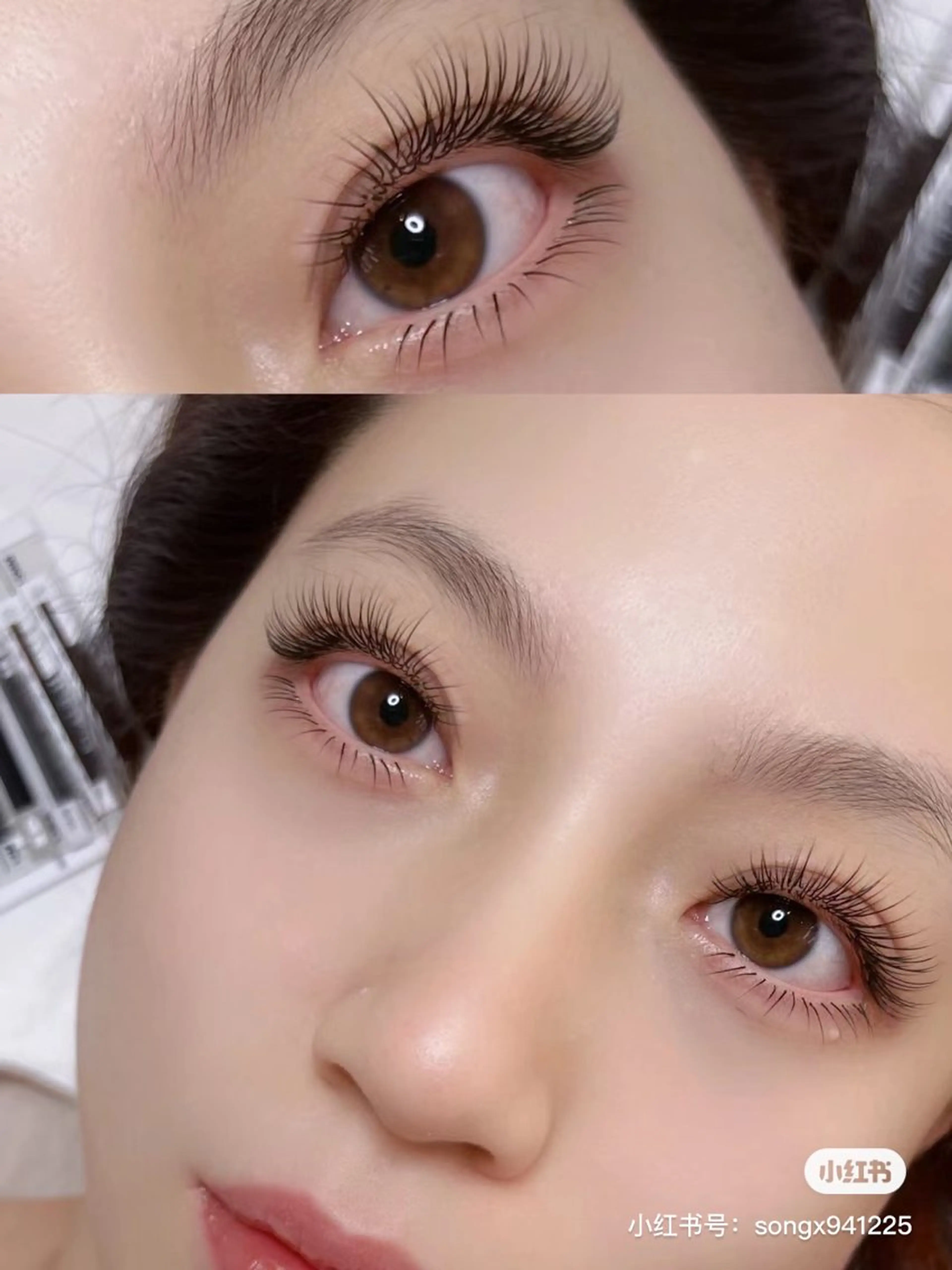 マツエク・マツパ バインドロック フラットラッシュ ナチュラル パリジェンヌラッシュリフト まつげパーマ YK 美學院のネイルデザイン