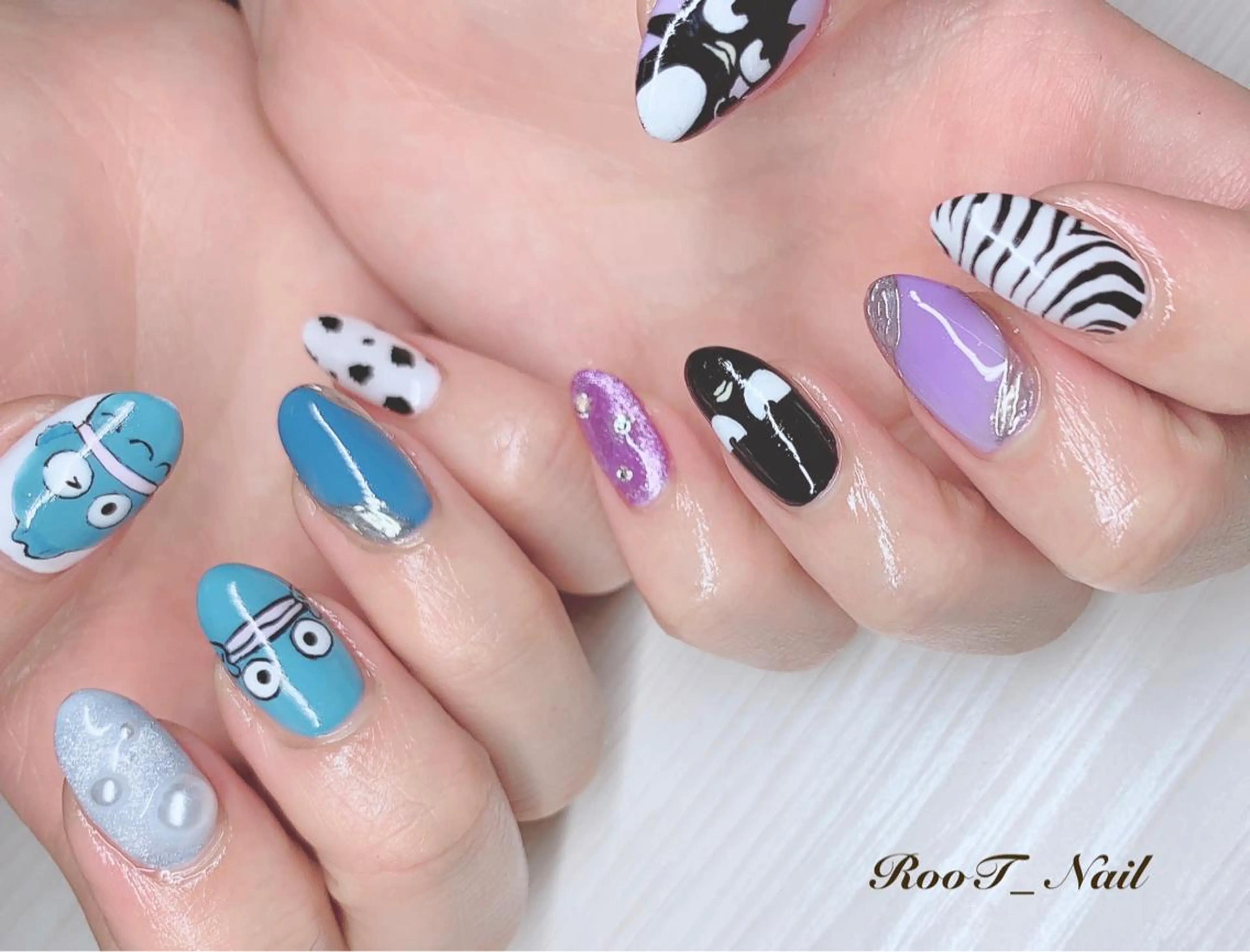 キッズ ネイル アートネイル ハンドネイル RooT Nailのネイルデザイン