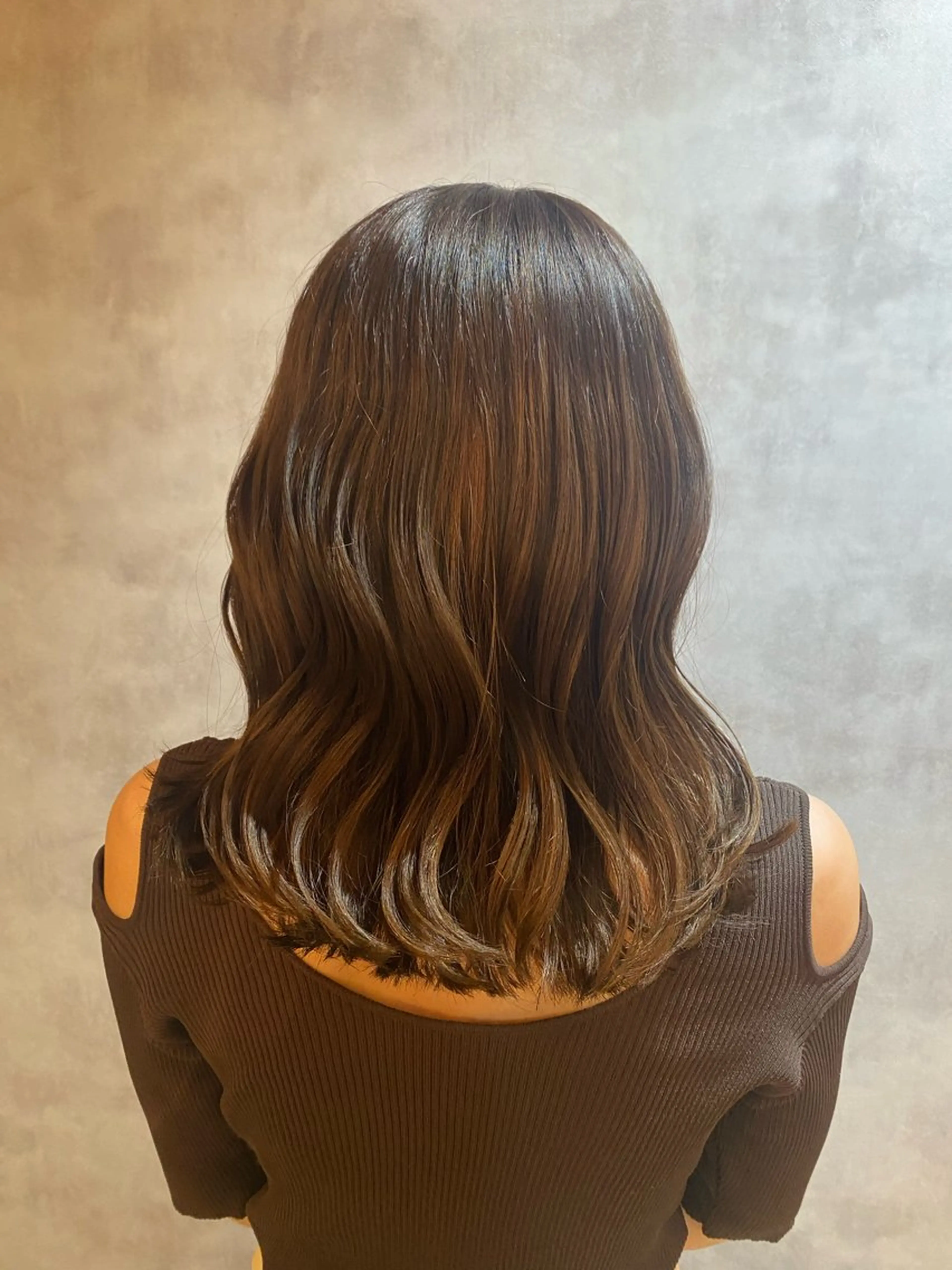 ミディアム カット トリートメント 🎀暖色カラー／ボブ 🎀MOMONAのヘアスタイル