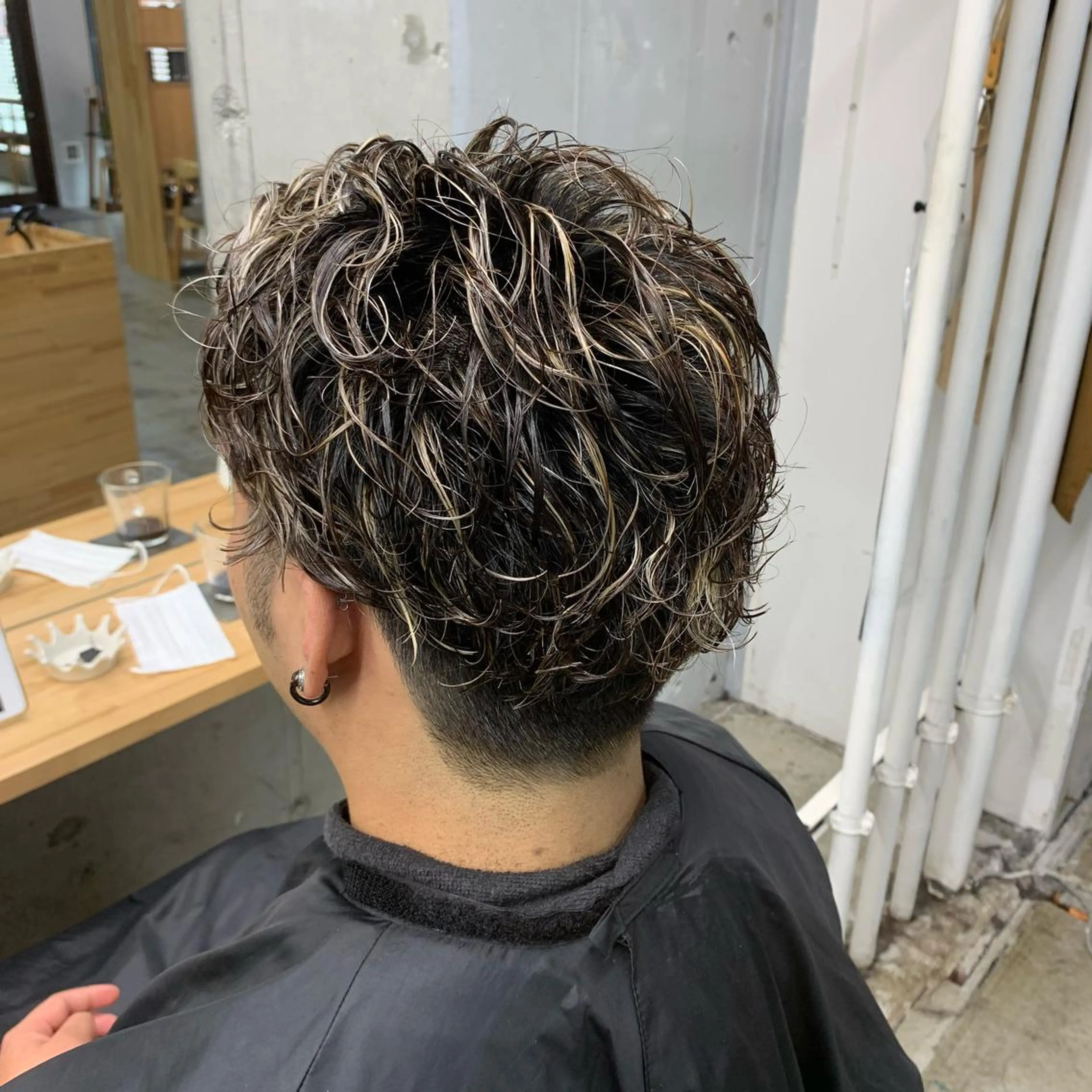 メンズ アキト/ メンズ/透明感暗髪のヘアスタイル