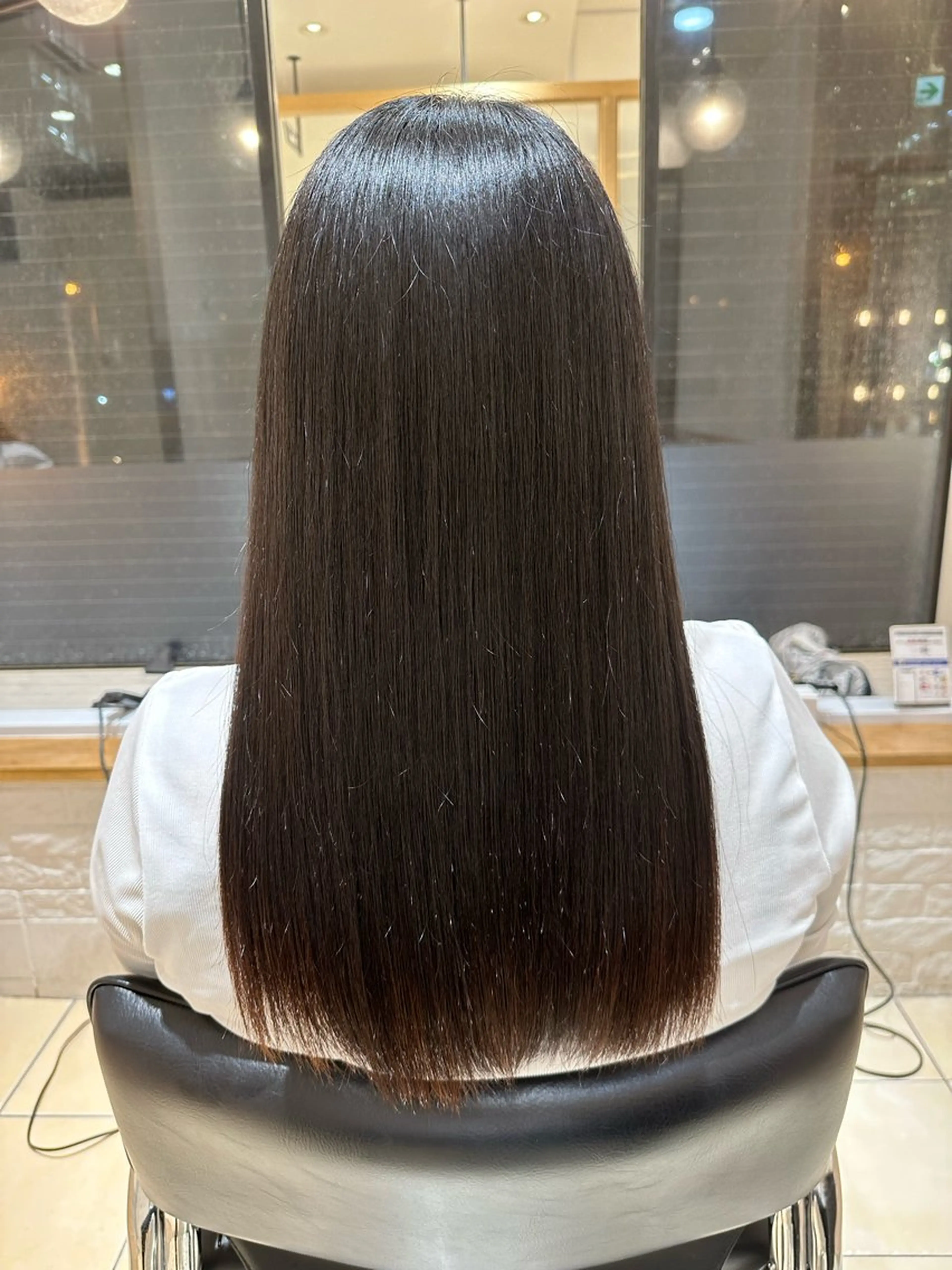 ロング トリートメント Geniee horie所属・ともや 髪質改善縮毛矯正のヘアスタイル