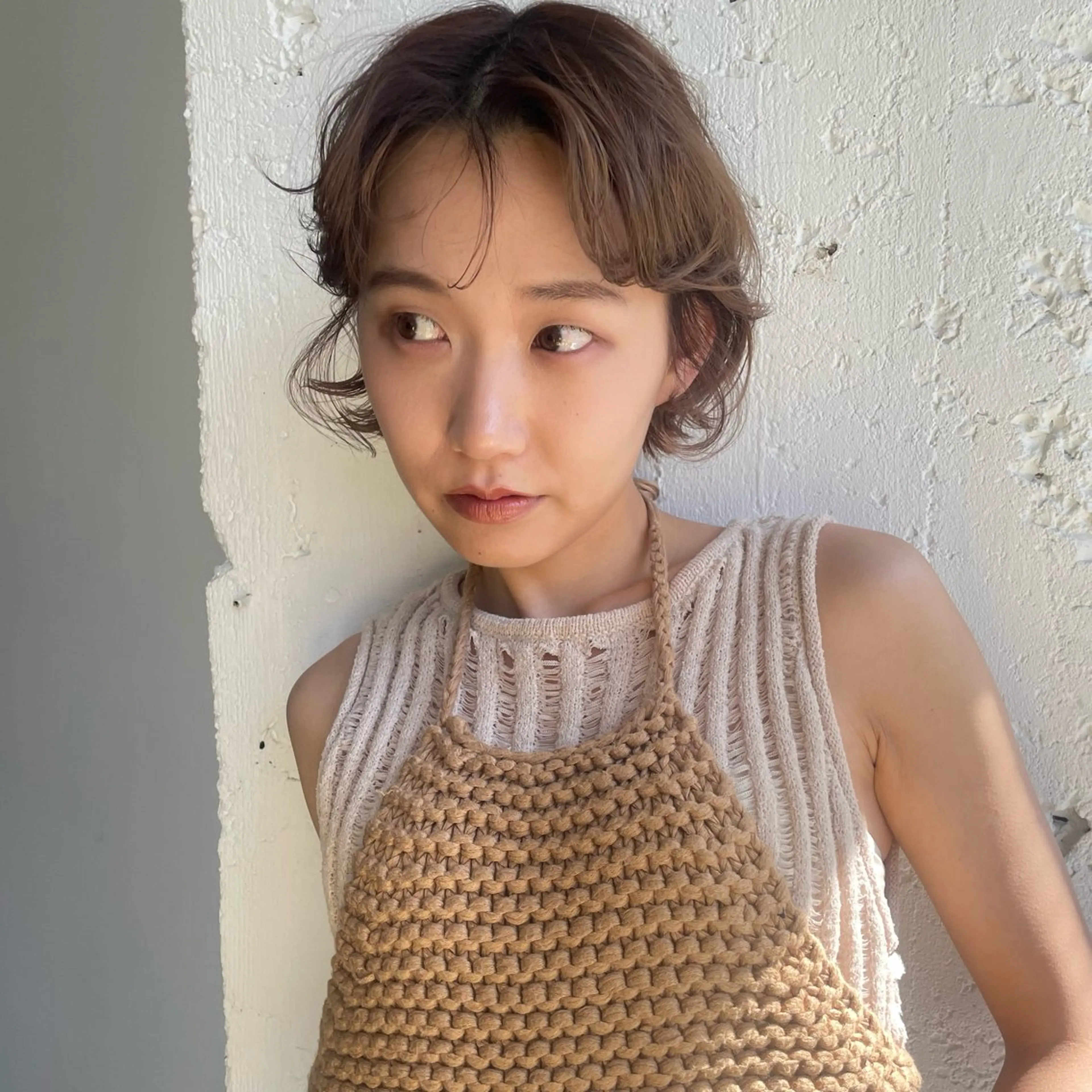 ショート カラー カット ヘアカラー ハナ🌼 ボブ/透明感カラーのヘアスタイル