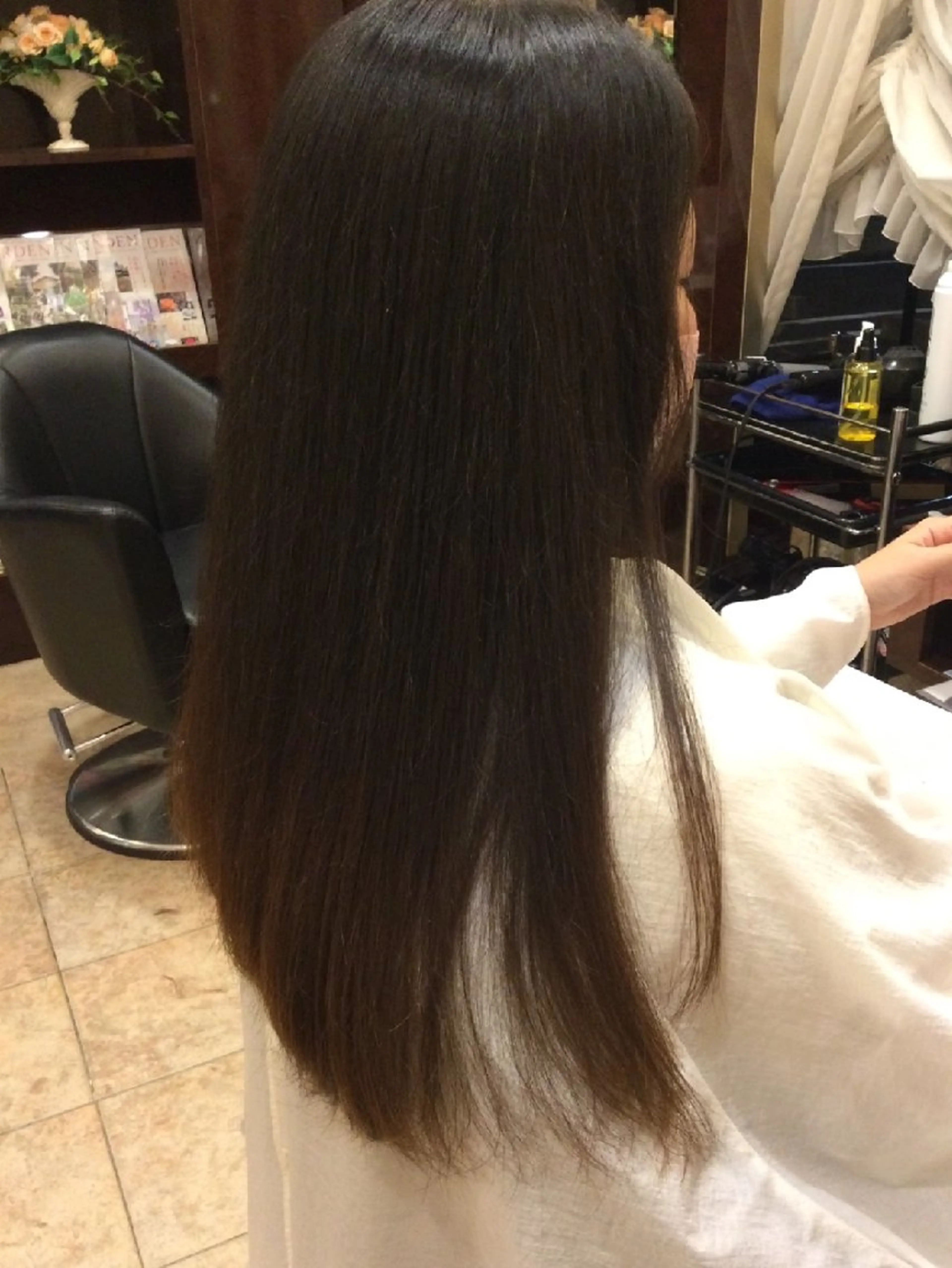 ロング ロング 越川 南美のヘアスタイル