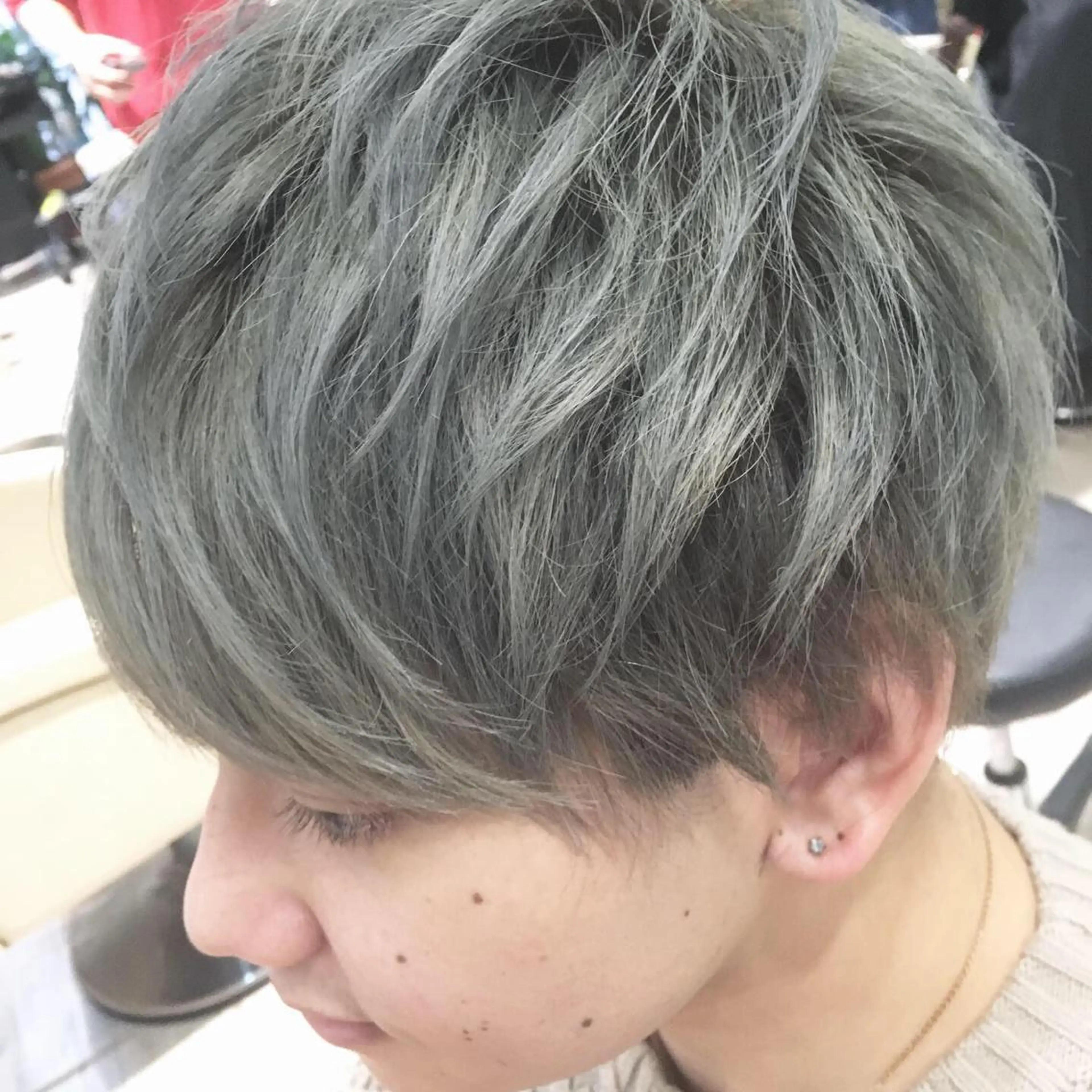 メンズ カット ヘアカラー トリートメント コトナ越谷店長　小川 良介のヘアスタイル