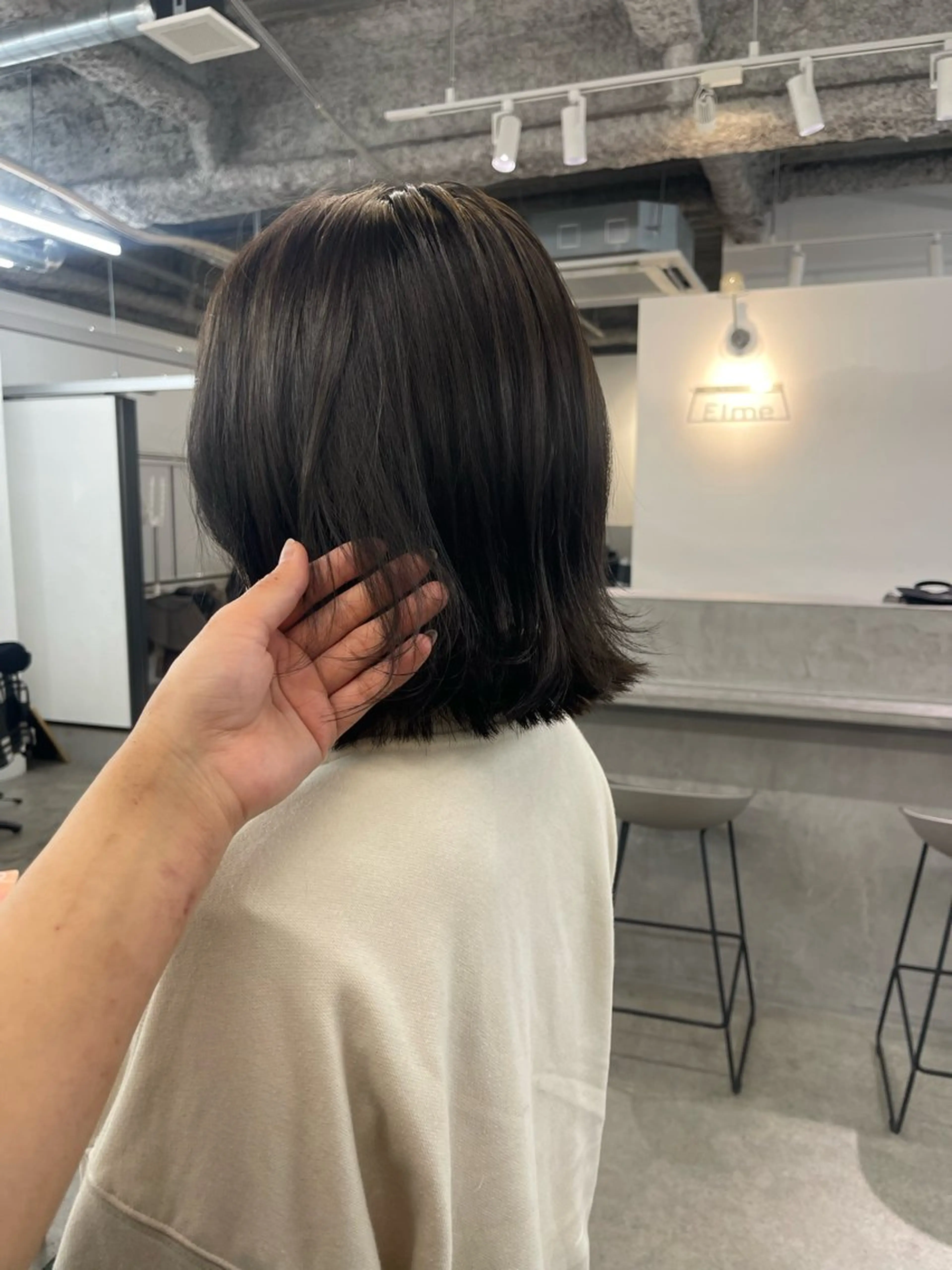 カラー Elme所属・デビュー前割引中🔥 平口はのんのヘアスタイル