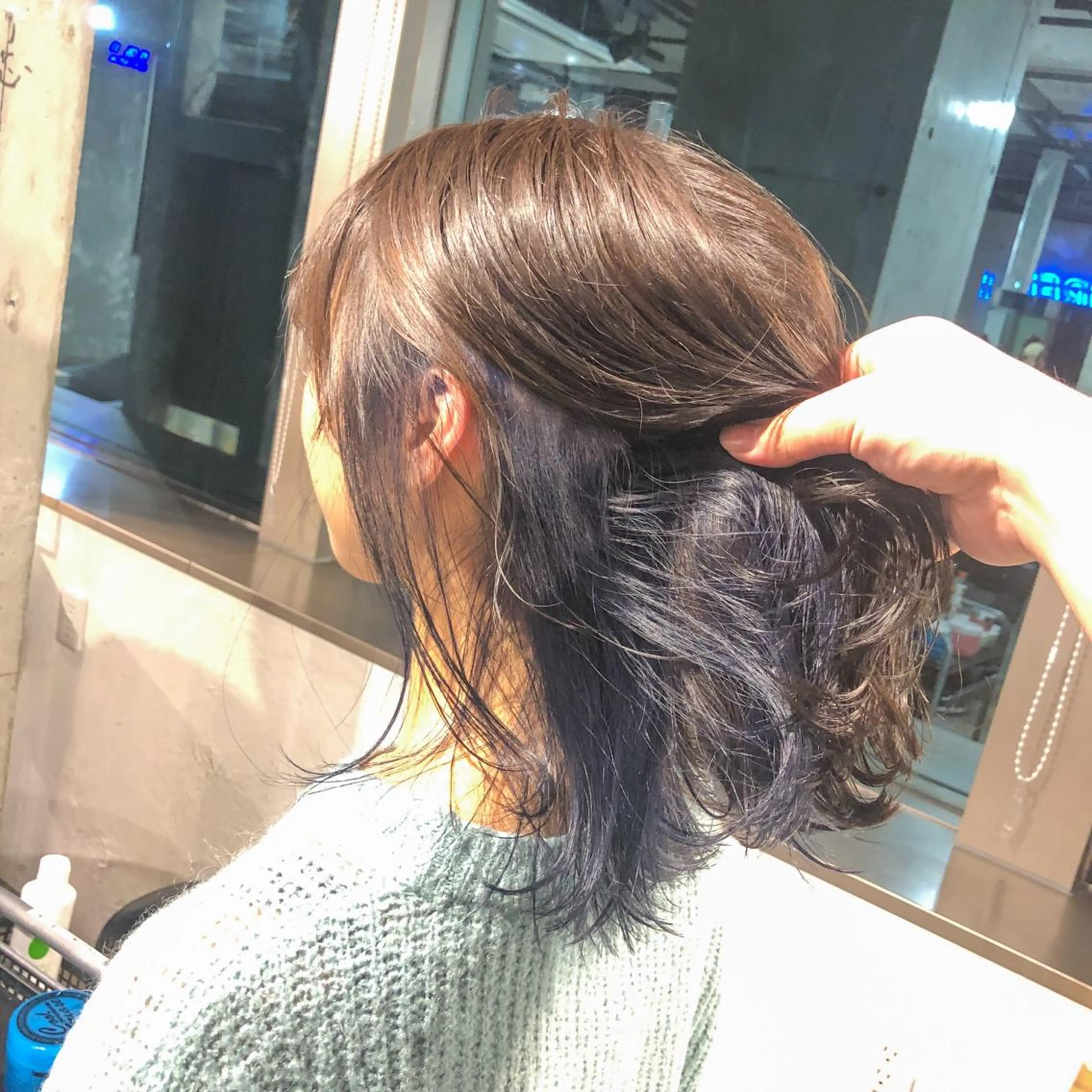 ミディアム カラー カット ヘアカラー 🔷似合わせのプロ KUMA🔷のヘアスタイル