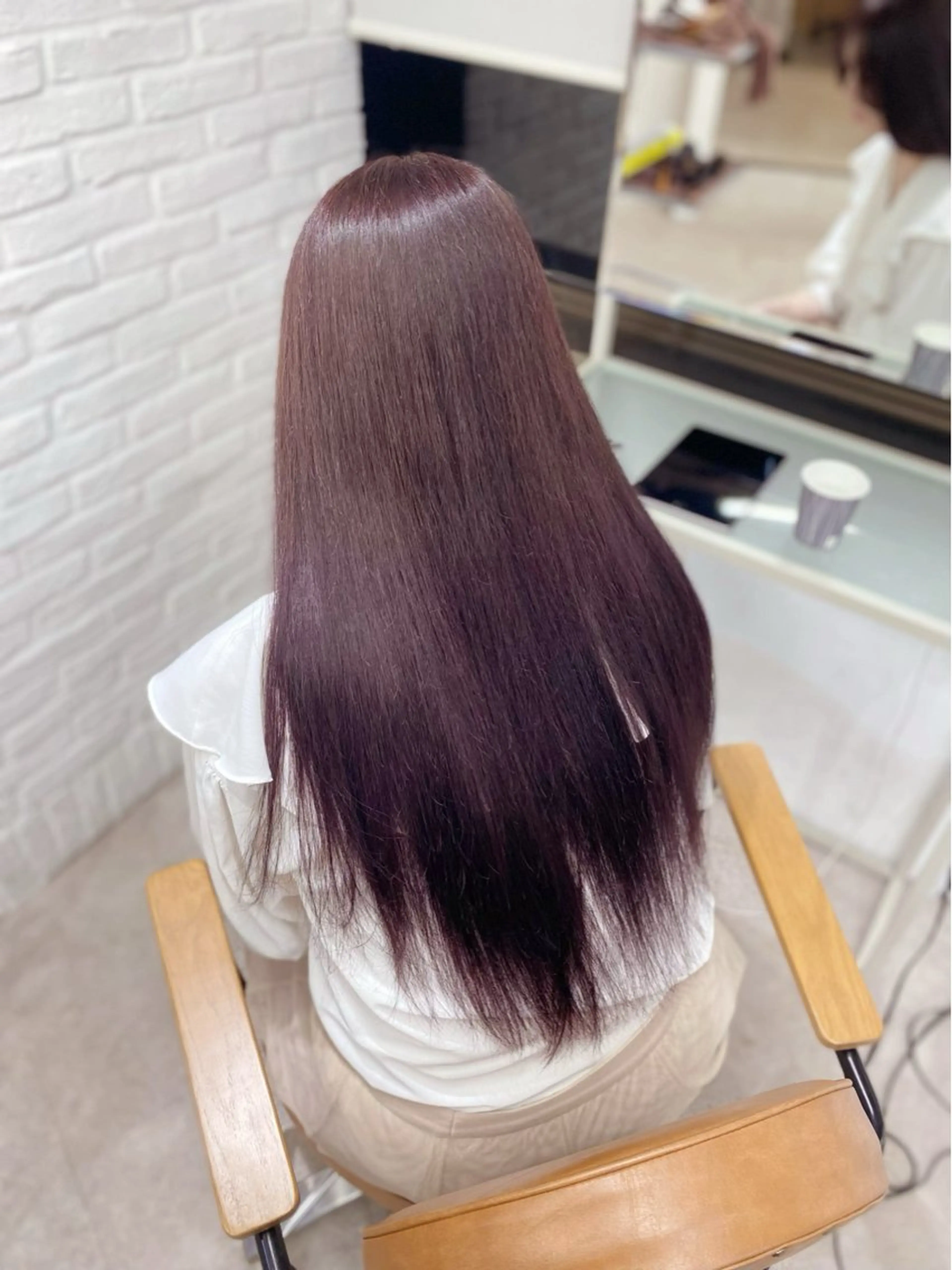カラー ブリーチ ラベンダーカラー ブリーチなしカラー 🪄SHURI 🪄muc 新宿のヘアスタイル