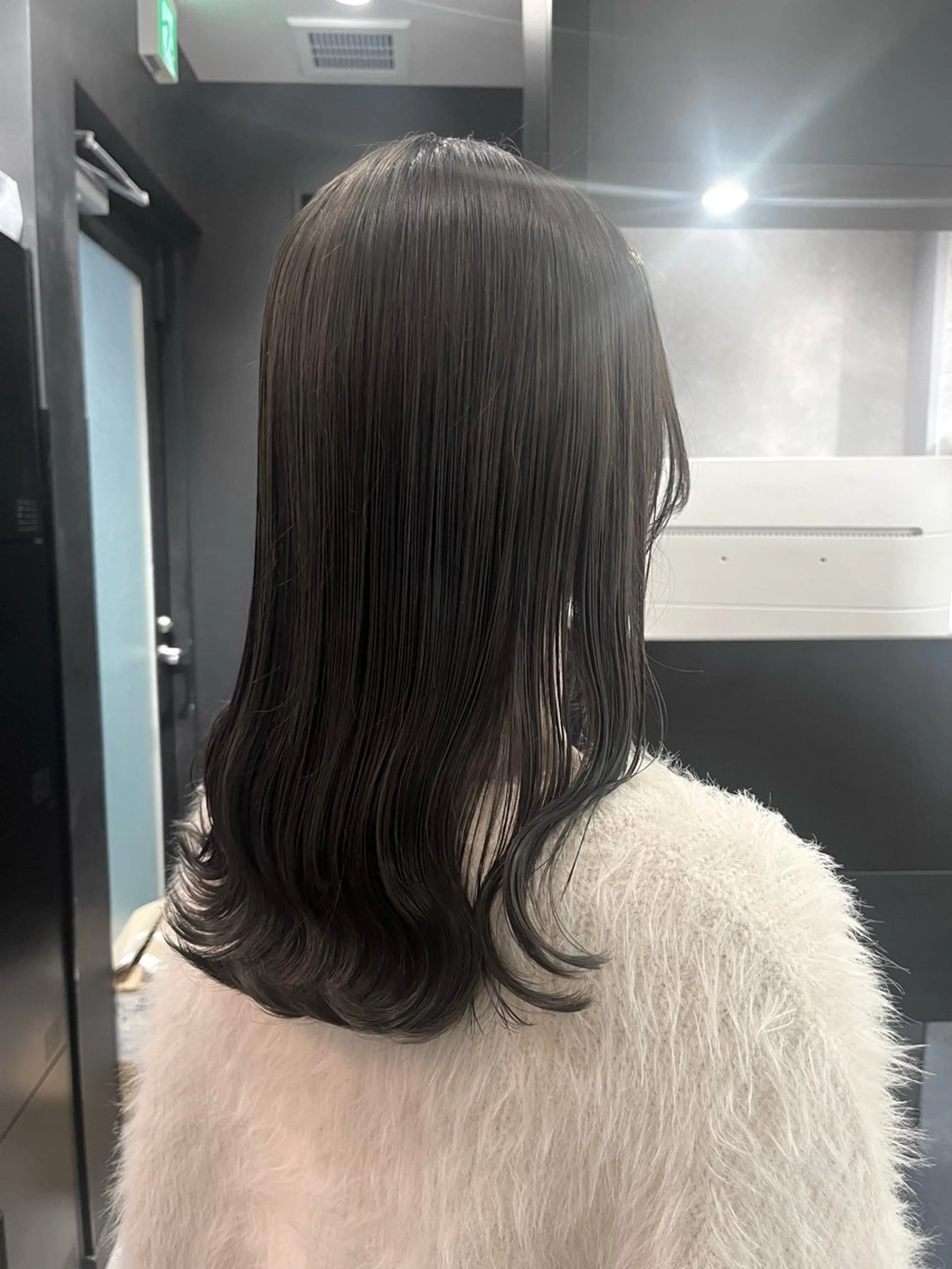 ミディアム カラー ヘアカラー ダブルカラー🫐 /まゆ🎀のヘアスタイル