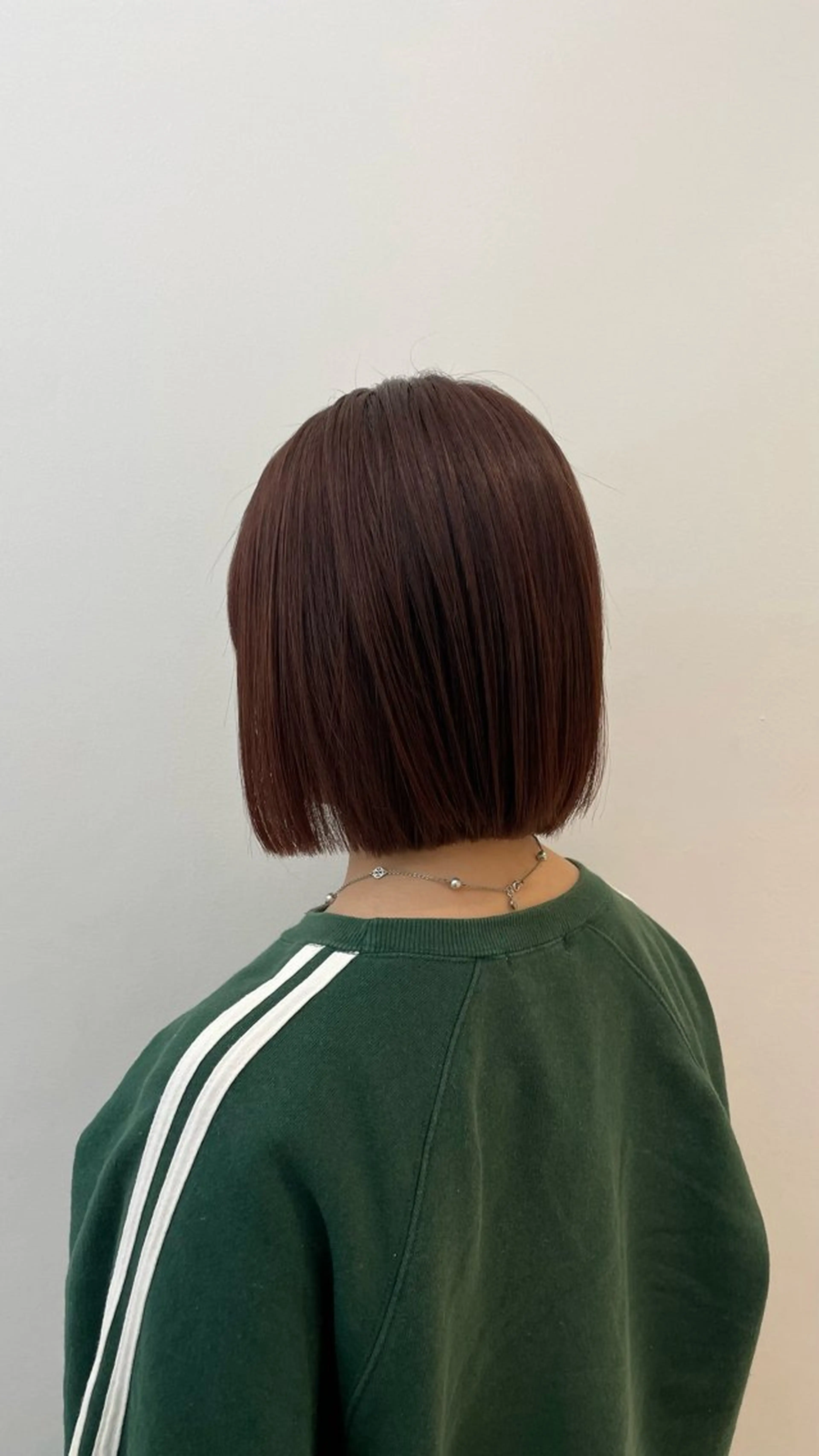 ミディアム カット ヘアカラー Ash稲田堤 大里のヘアスタイル
