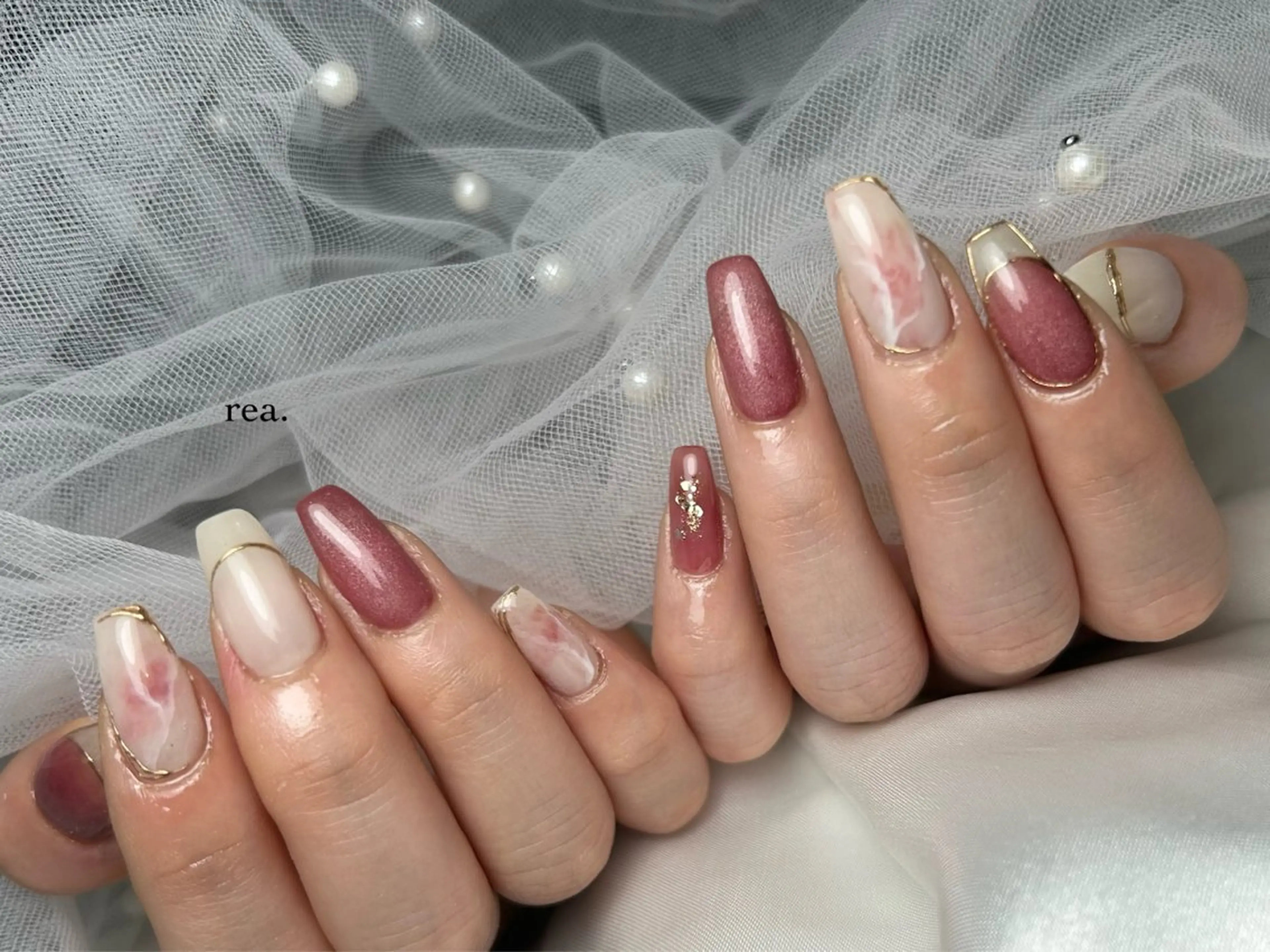 ネイル ハンドネイル フットネイル rea .のネイルデザイン