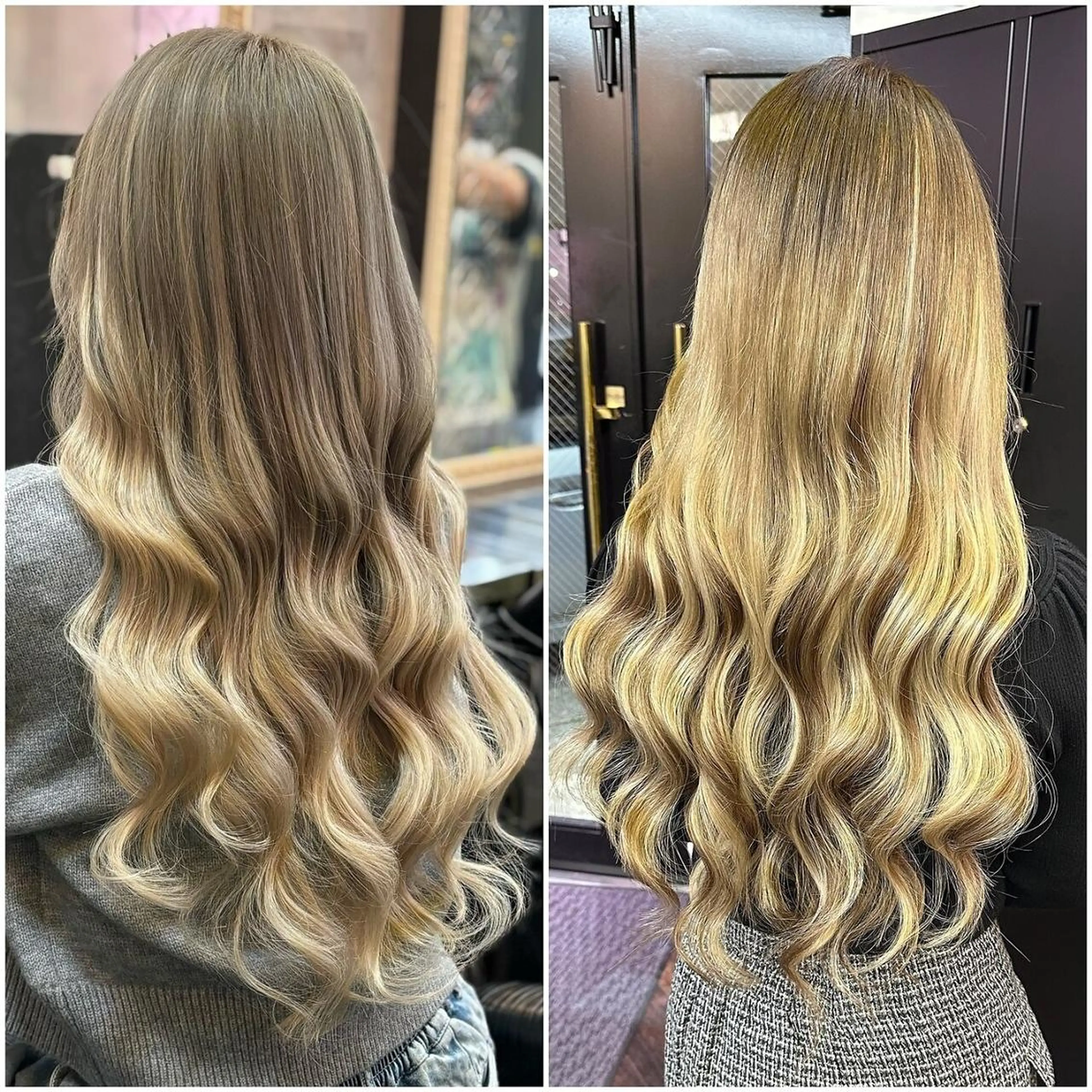 カラー ロング カット エクステ ヘアセット 小野 裕子のヘアスタイル