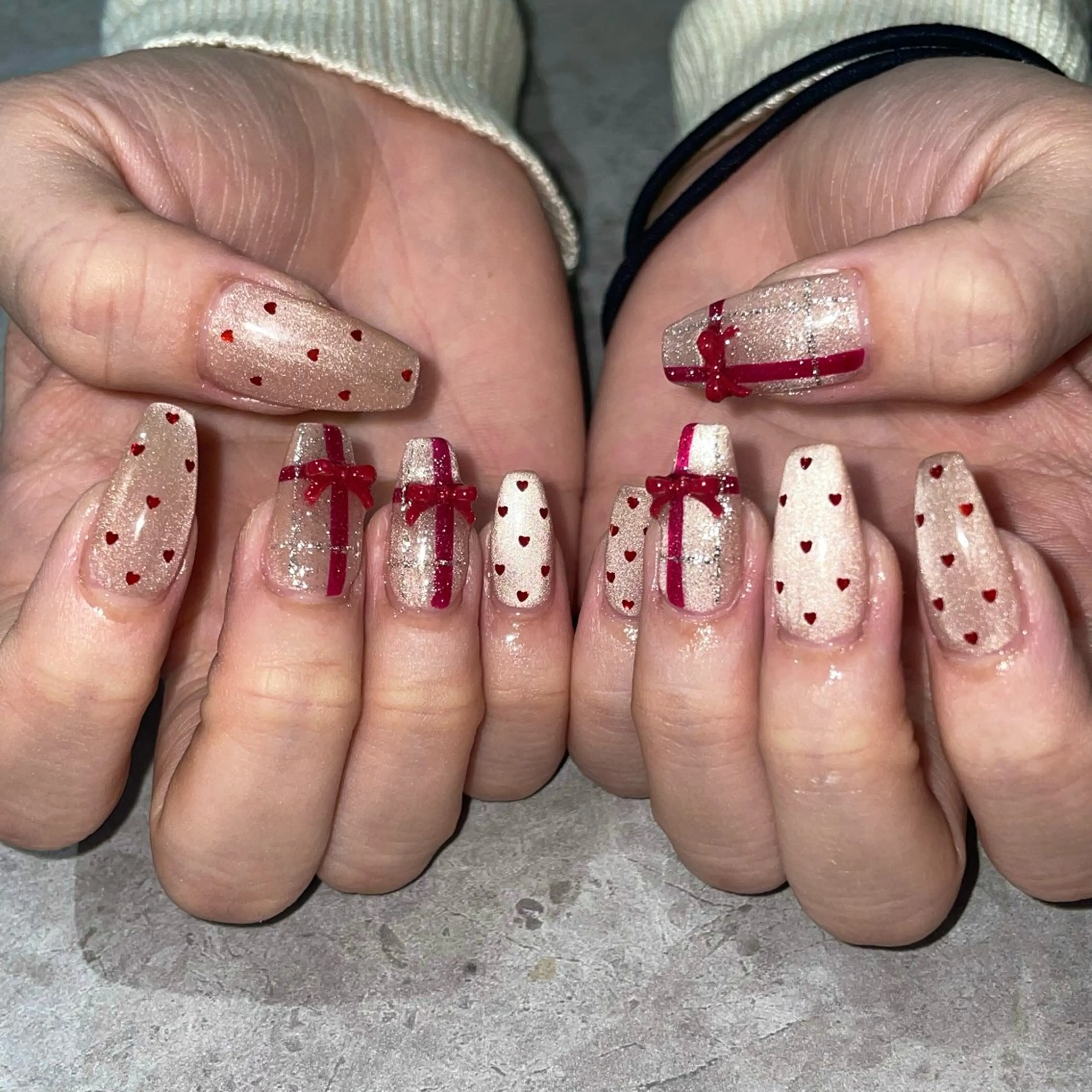 ネイル ハンドネイル IROHA NAIL Kurumi🪽🫧のネイルデザイン