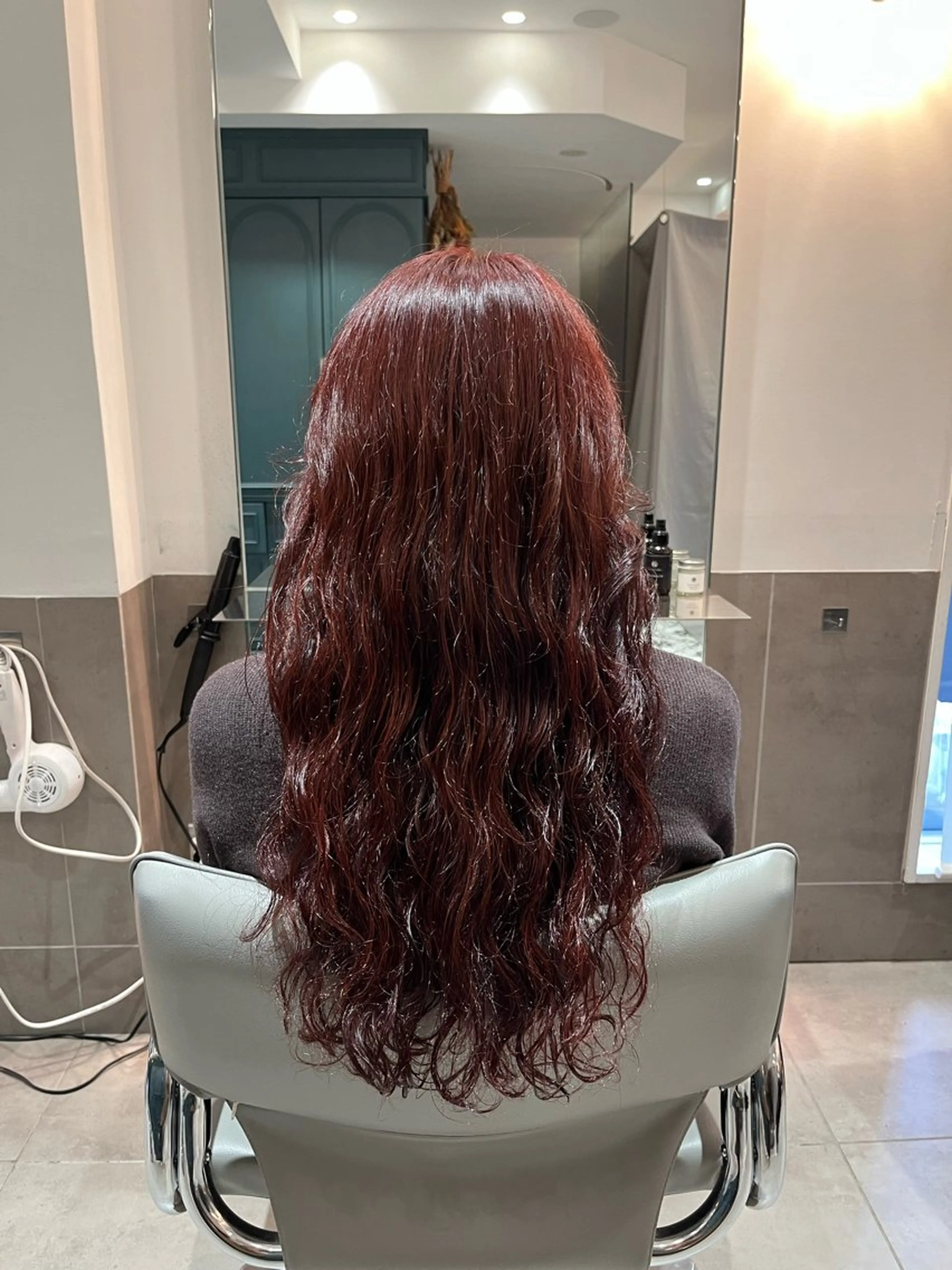 ロング カラー カット ヘアカラー トリートメント ヘアセット 🍊暖色カラー🍊 sakuraのヘアスタイル