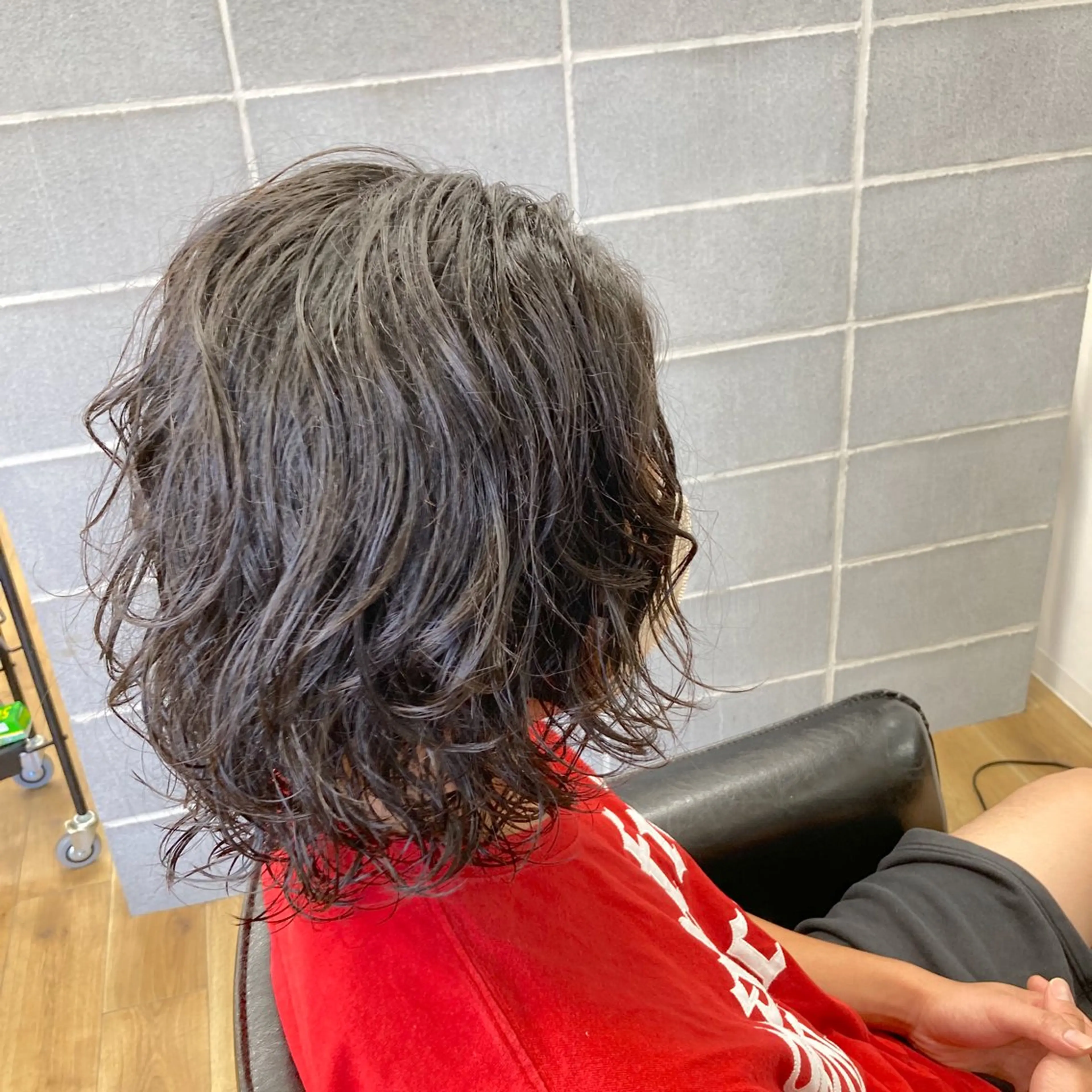 ロング パーマ メンズ メンズパーマ ロング スパイラルパーマ カット パーマ メンズ特化/垣見 隼人のヘアスタイル