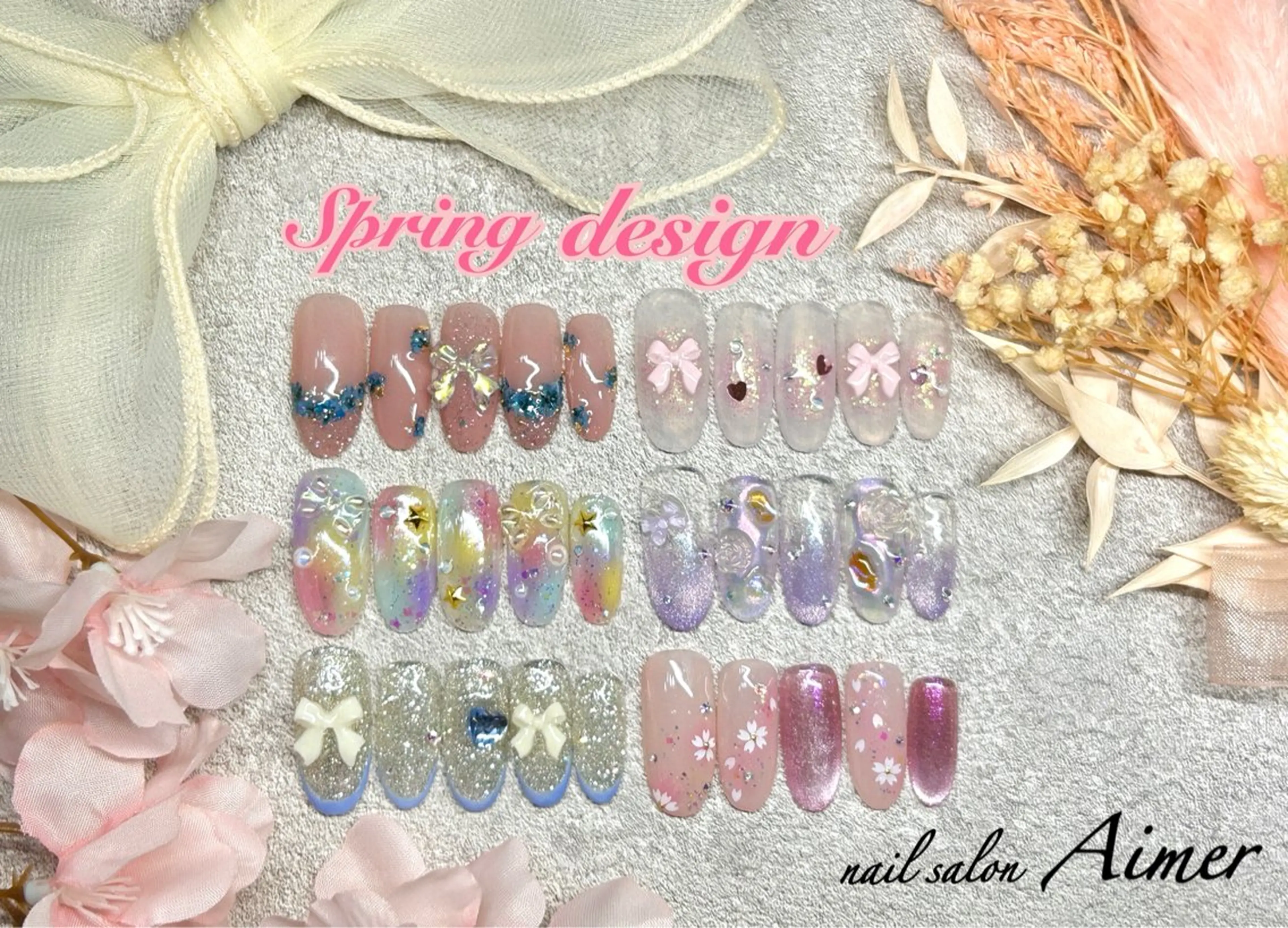 ネイル ハンドネイル nail salon Aimerのネイルデザイン
