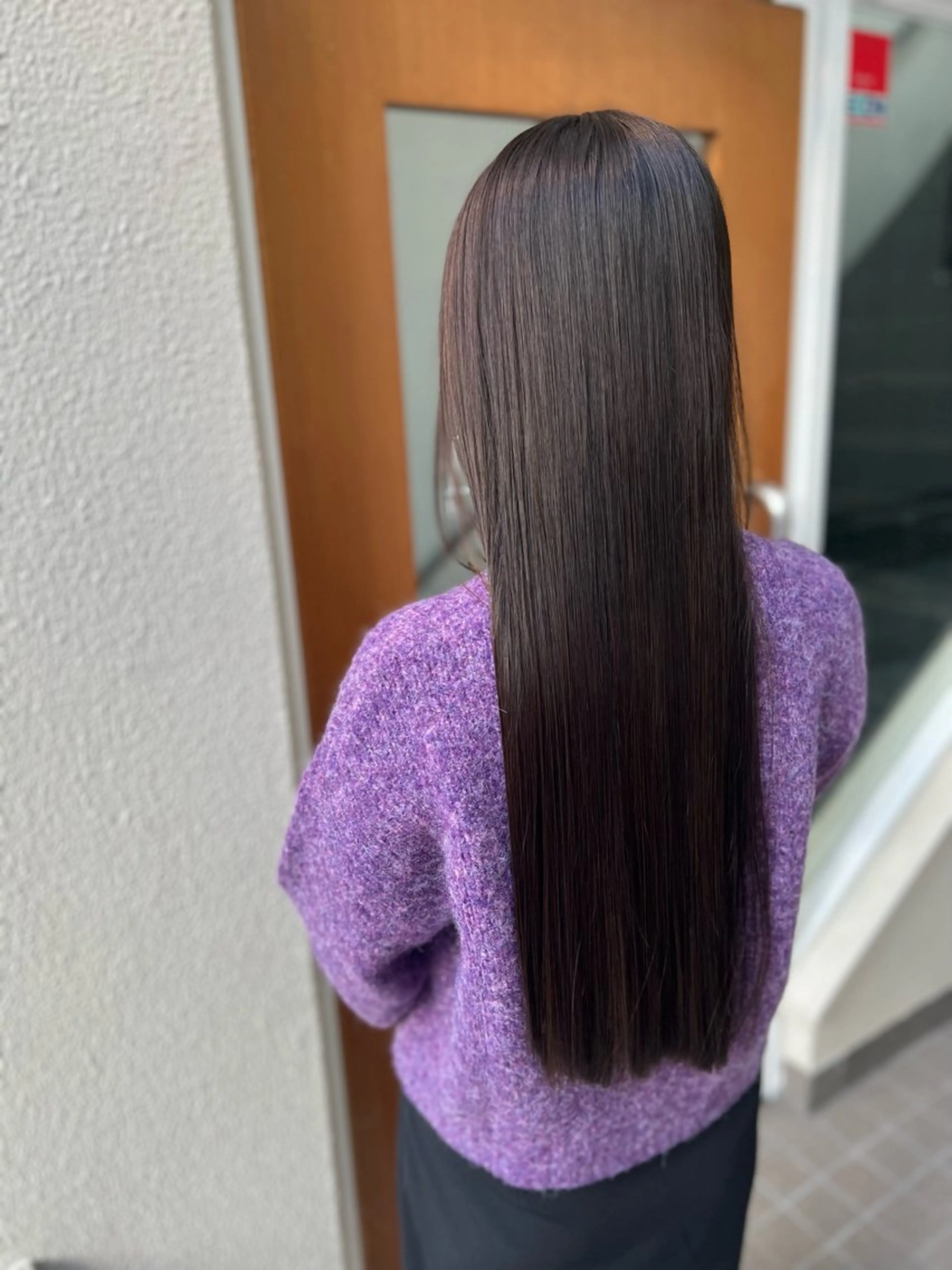ロング カット 縮毛矯正 ‪🌱‬板倉 沙希‪🌱‬のヘアスタイル