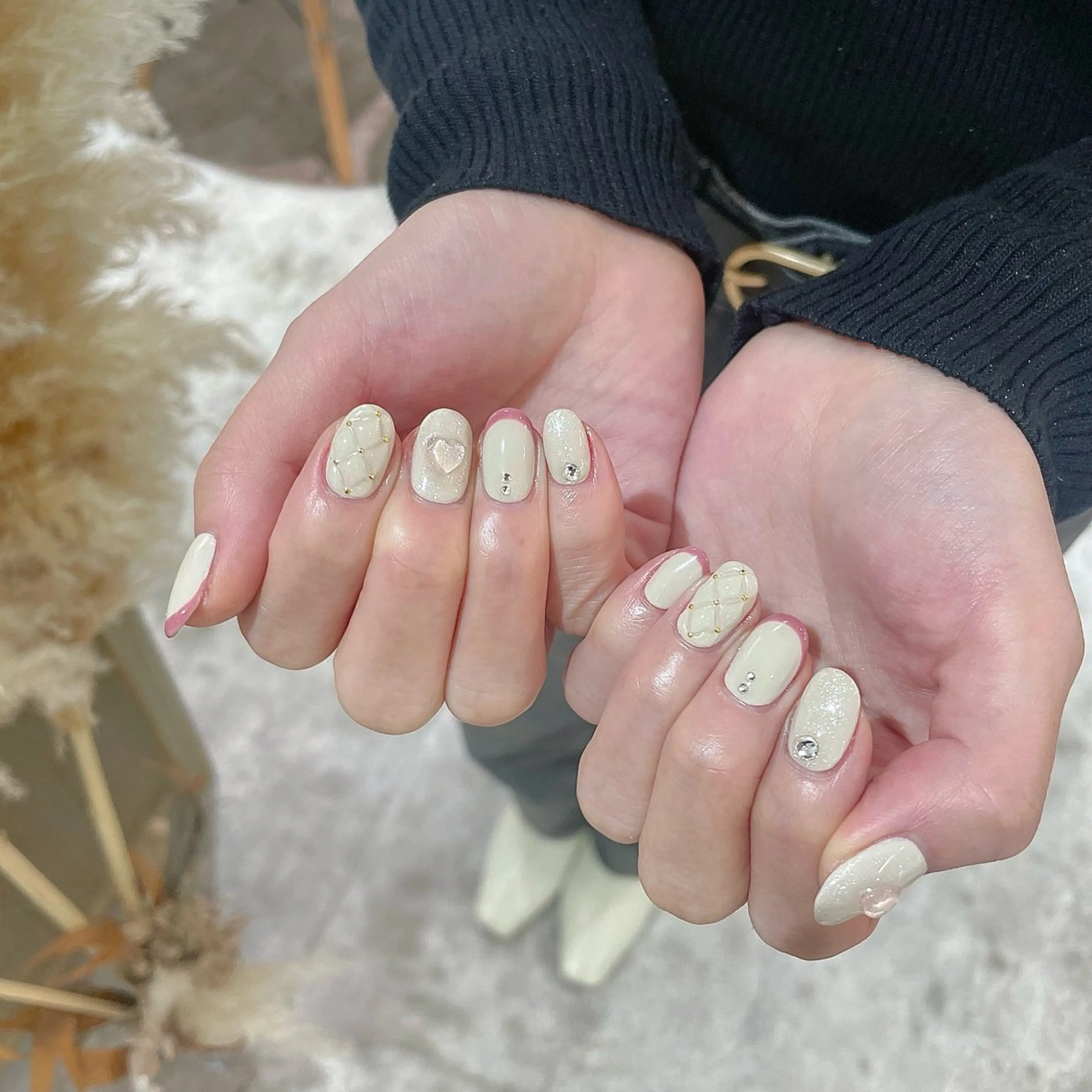 ネイル eyelash &nail SieG所属・SieG moeのネイルデザイン