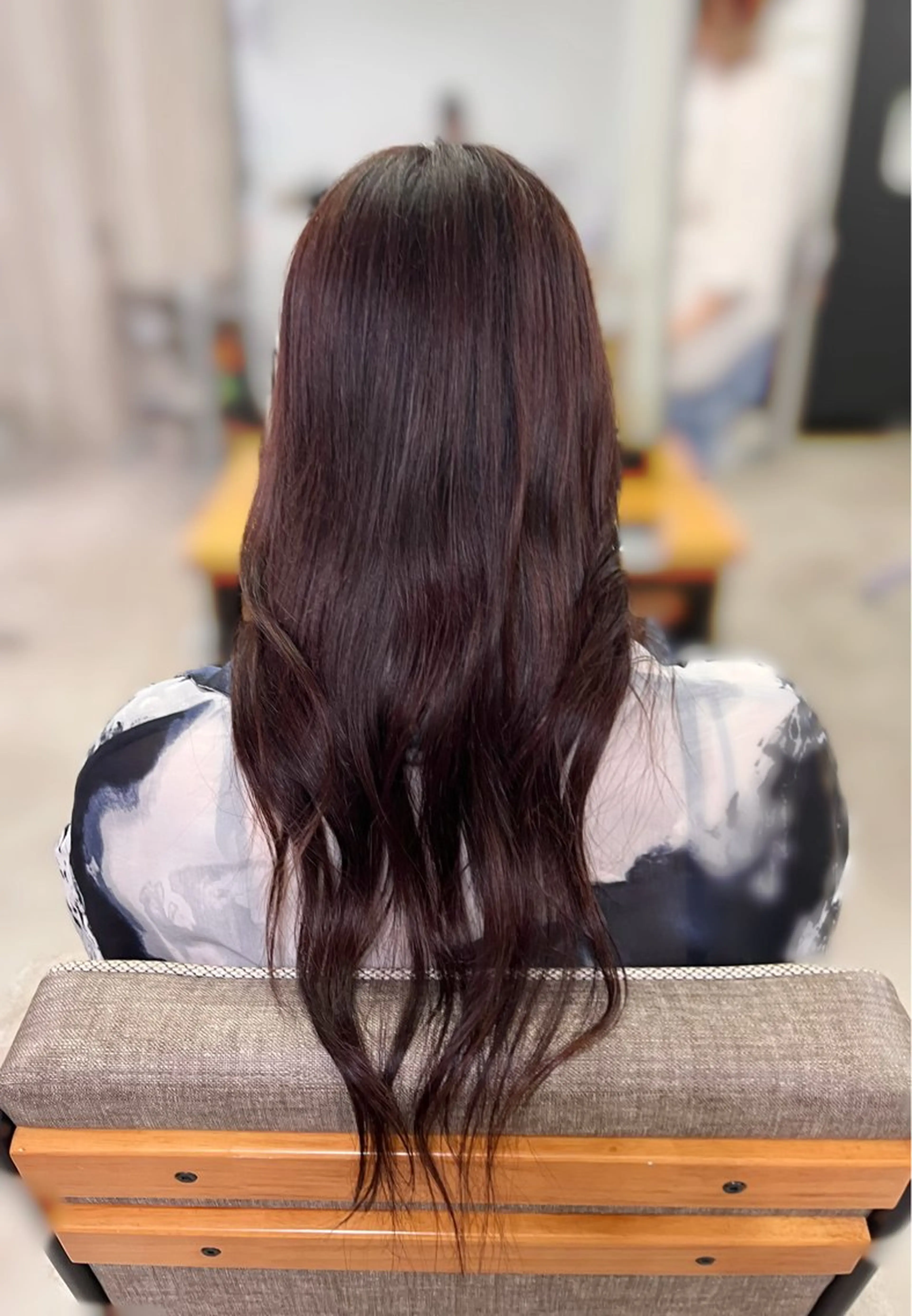 ロング カラー レッドカラー ナチュラルカラー/ 🦋Haru🦋のヘアスタイル