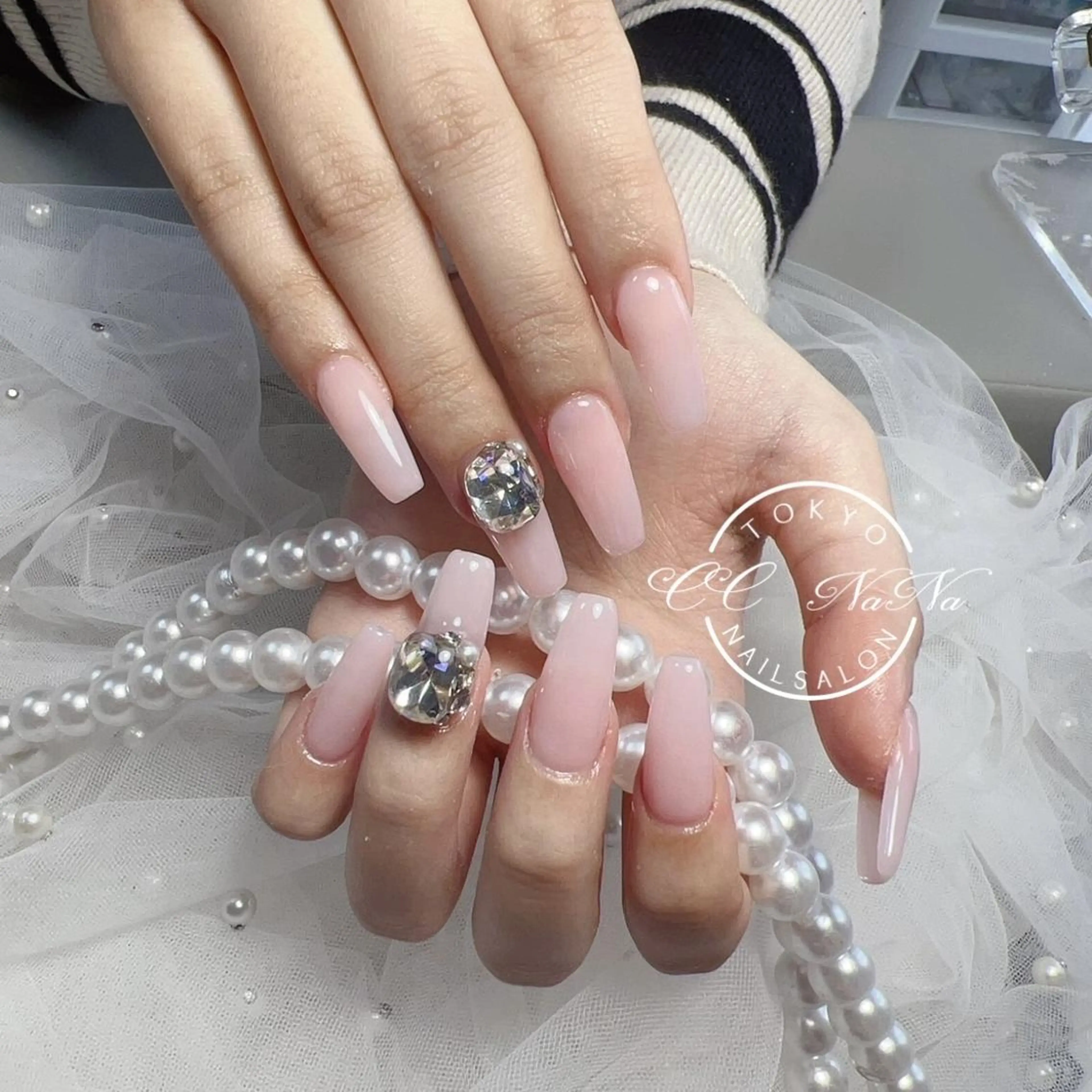 ネイル ハンドネイル CCNaNaスカルプ 長さだし専門💎のネイルデザイン