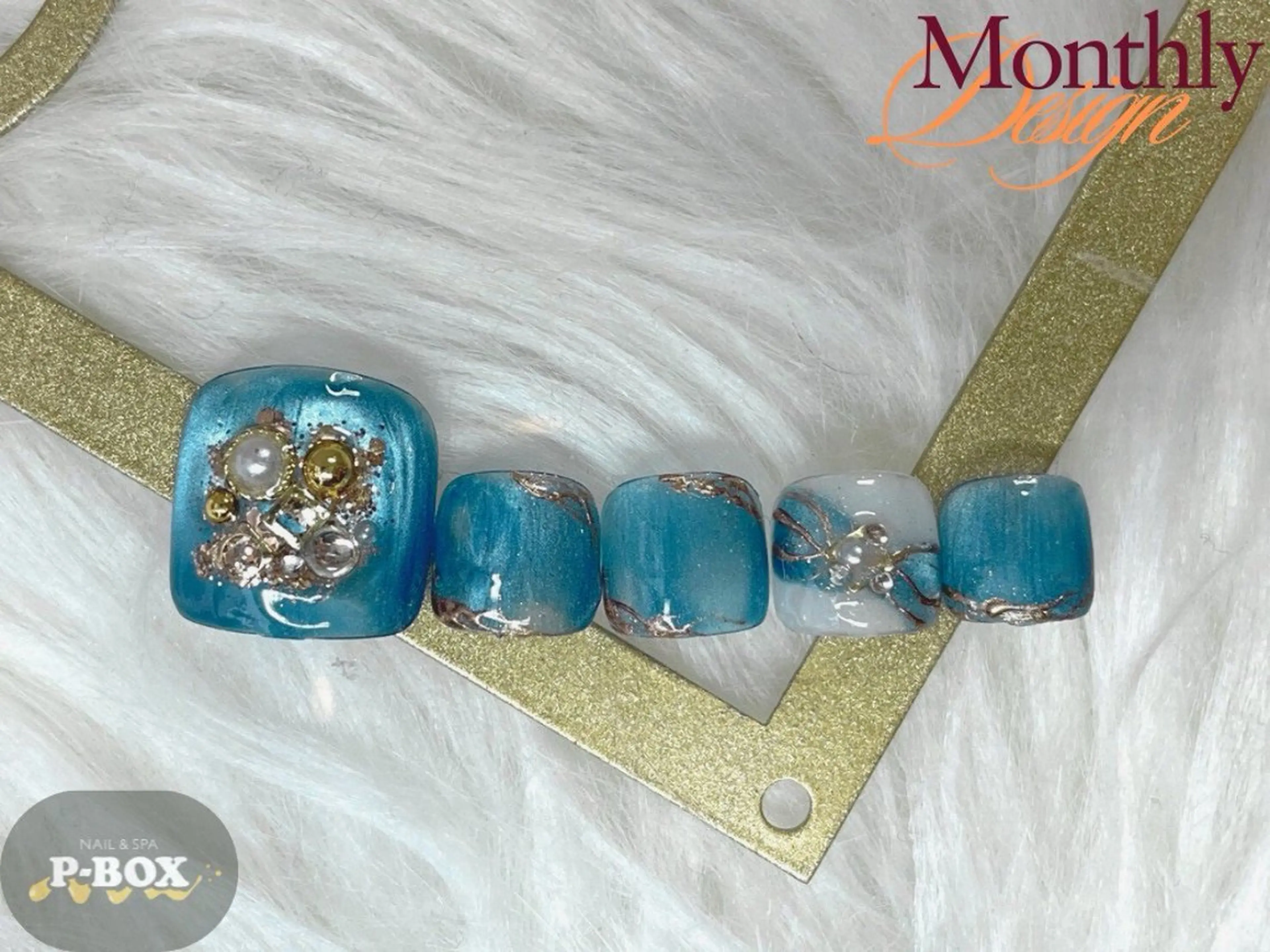 ネイル NAIL&SPA P-BOX南浦和所属・P-BOX MIOのネイルデザイン