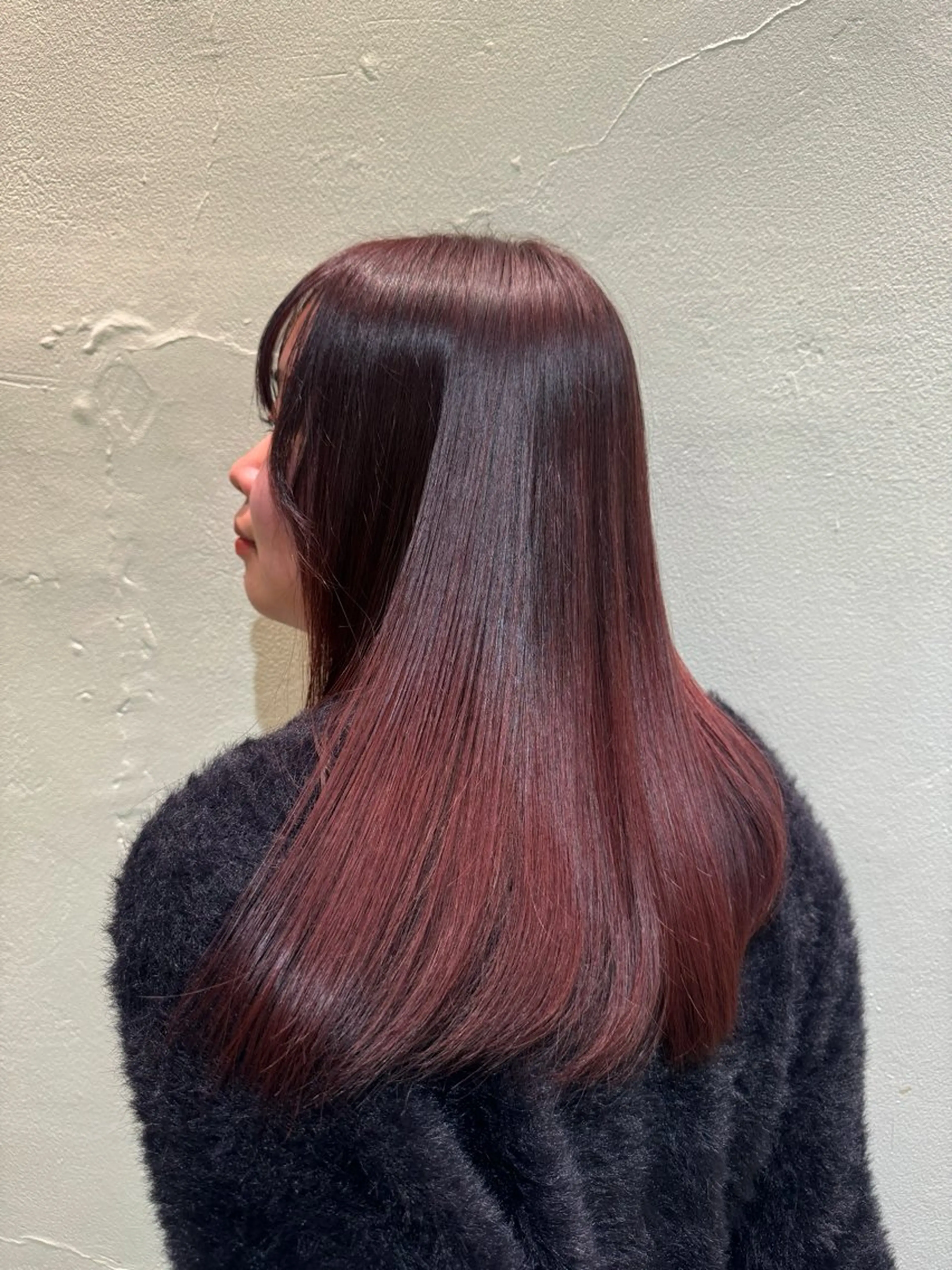 カラー ヘアカラー ピエドプール NINAのヘアスタイル