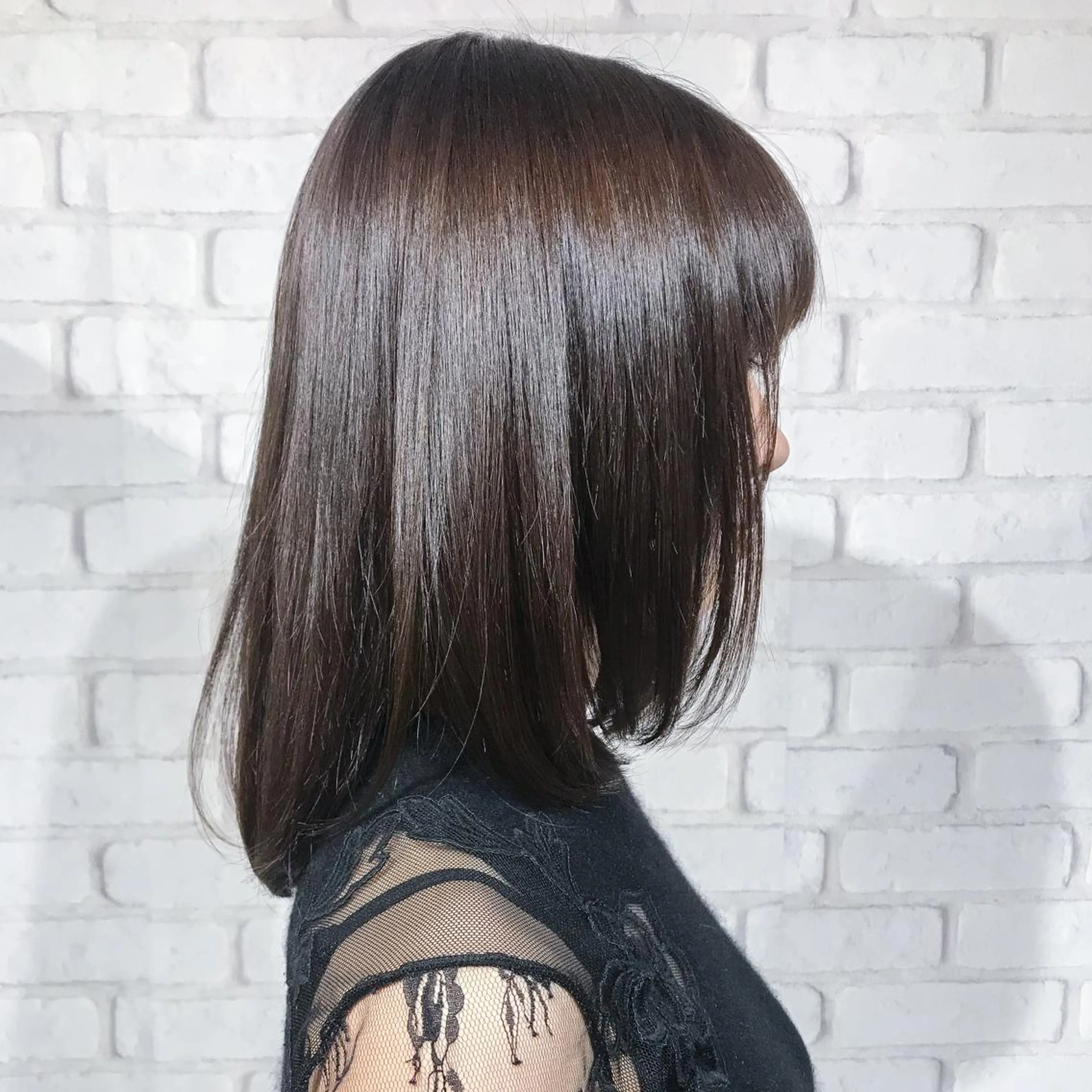 ミディアム エクステ（レミー毛） NINEのヘアスタイル