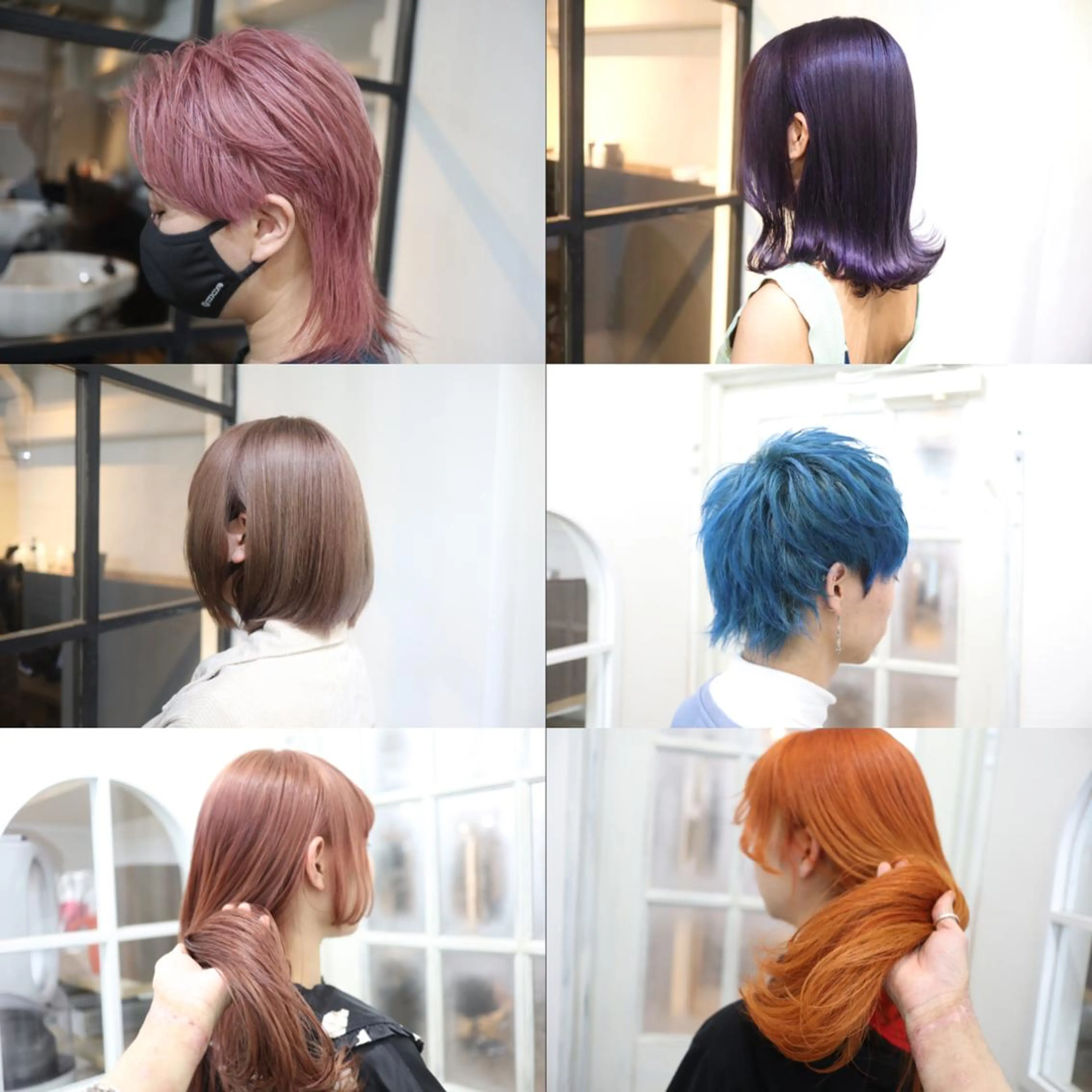 ミディアム カット ヘアカラー トリートメント ✨池袋ブリーチ特化 Hibiki✨のヘアスタイル