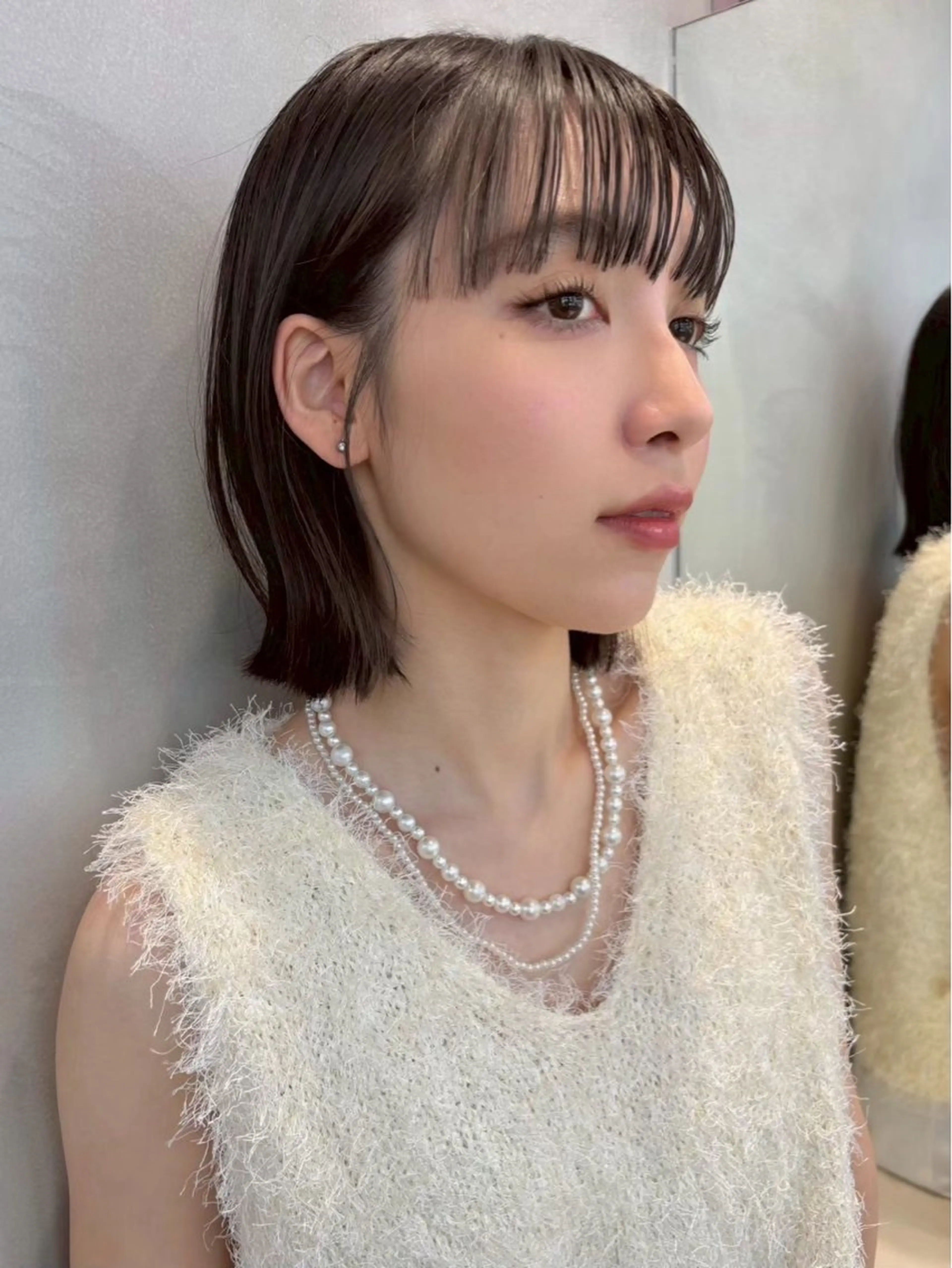 カラー 落合 歩夢のヘアスタイル