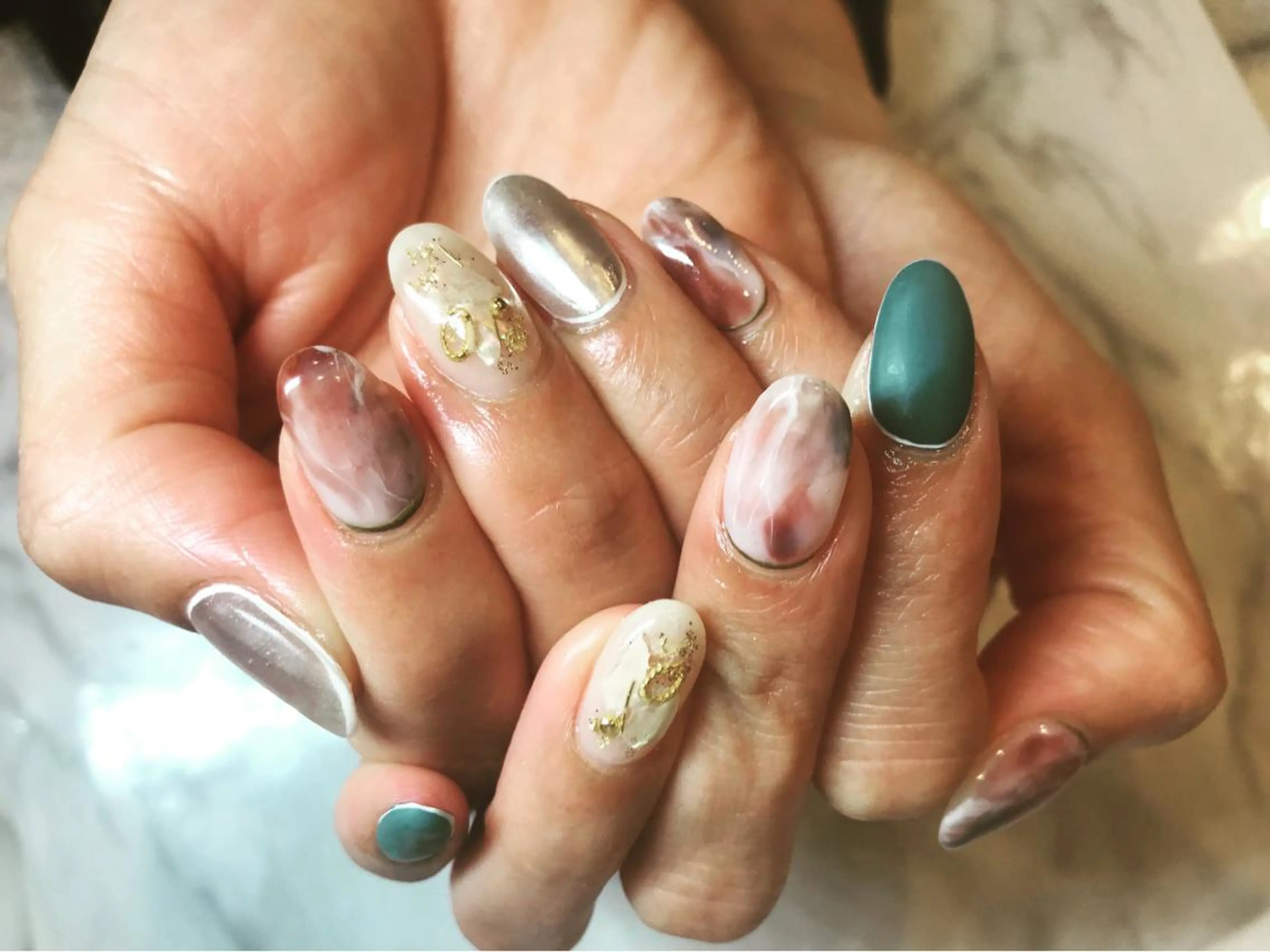 ネイル アートネイル ニュアンスネイル Asnail 石川頌子のネイルデザイン