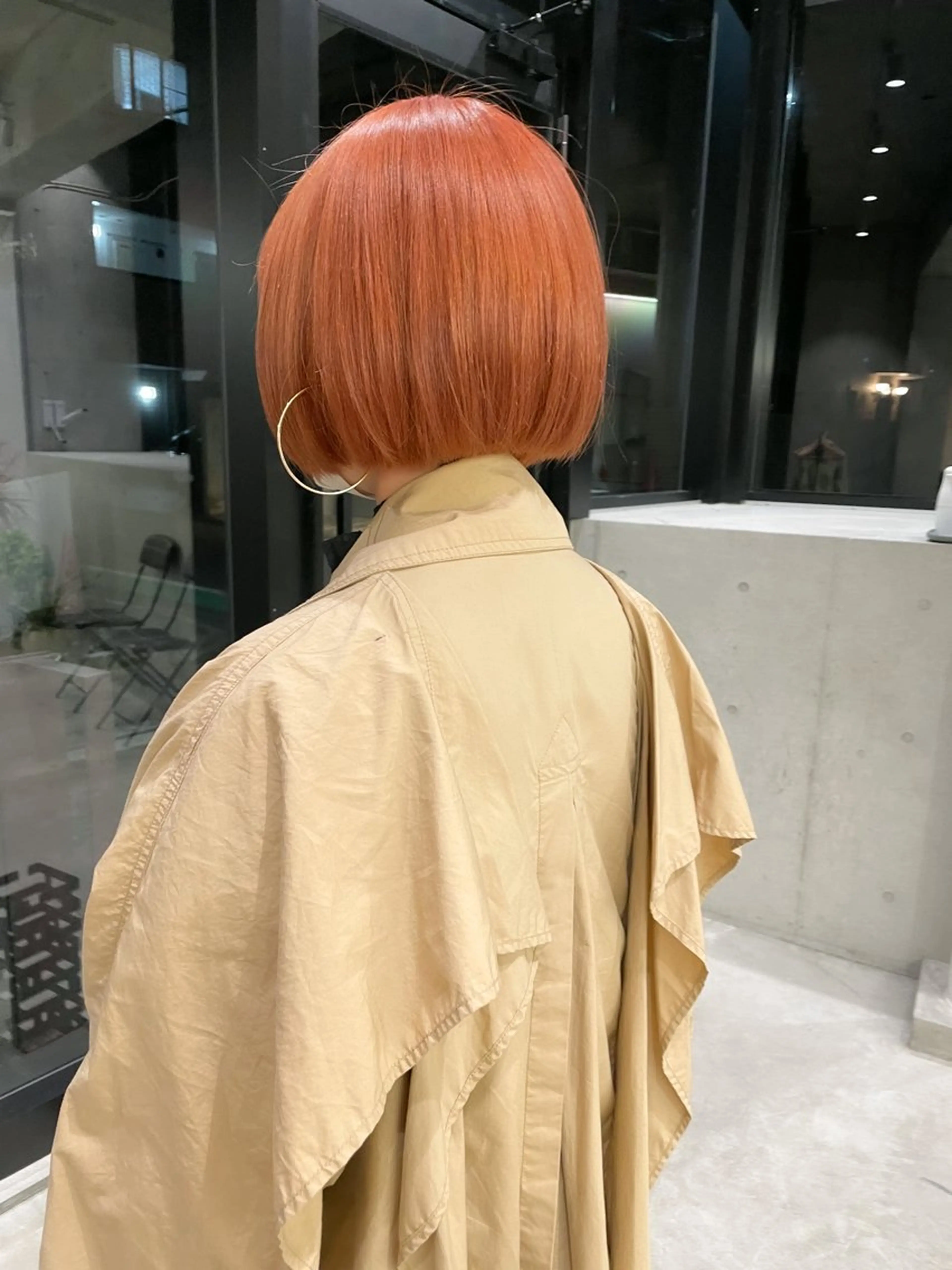 ショート カラー ヘアアレンジ ミニボブ/ブリーチ 🌈MISATOのヘアスタイル