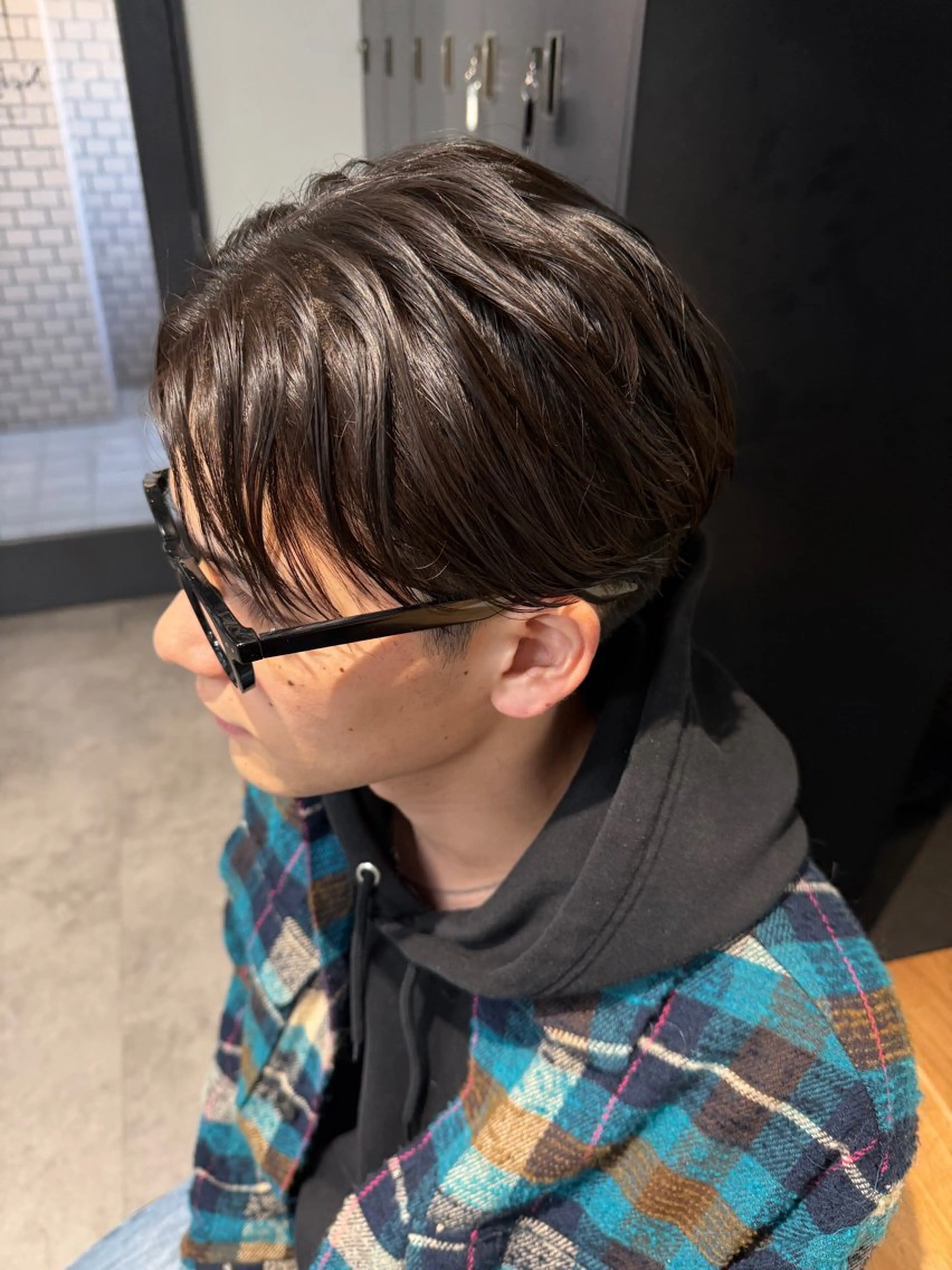 パーマ カット トリートメント シャドウパーマ／立川 /🐶コタロウ🐶のヘアスタイル