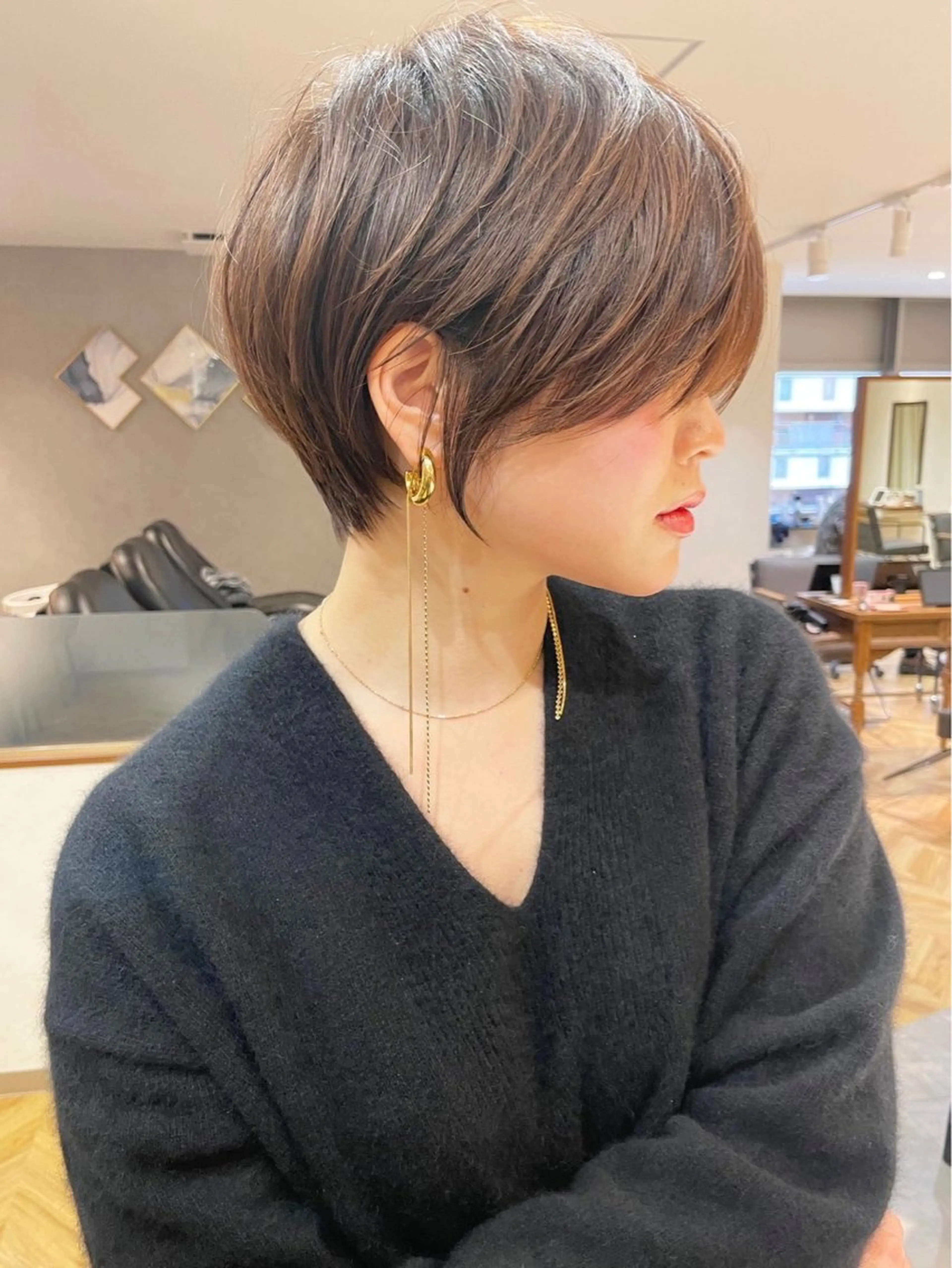 ショート カラー カット ヘアカラー トリートメント Aster by One Bloom所属・Aster れおん💡⠜のヘアスタイル