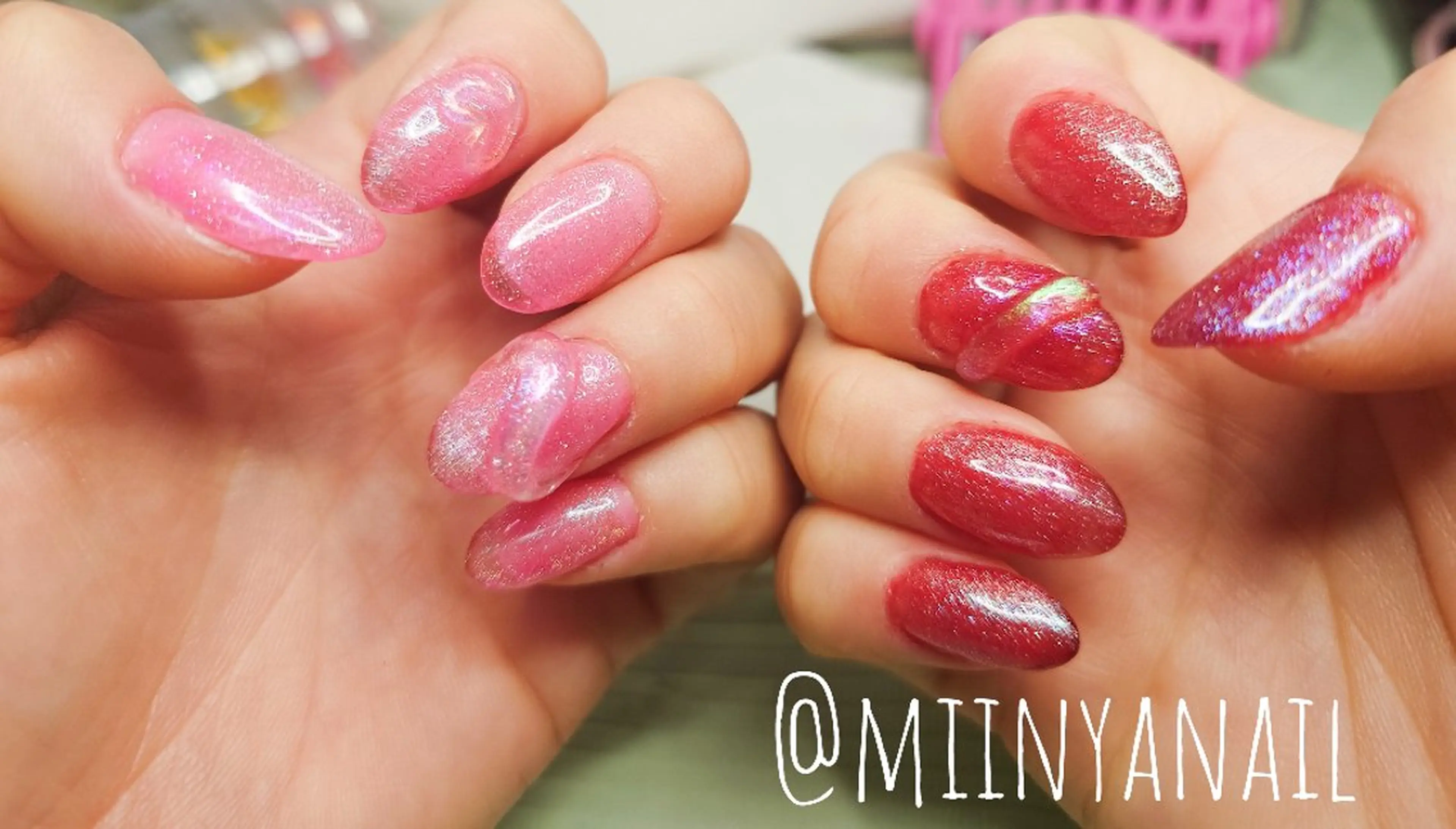 ネイル ハンドネイル miinyanail ミーニャネイルのネイルデザイン