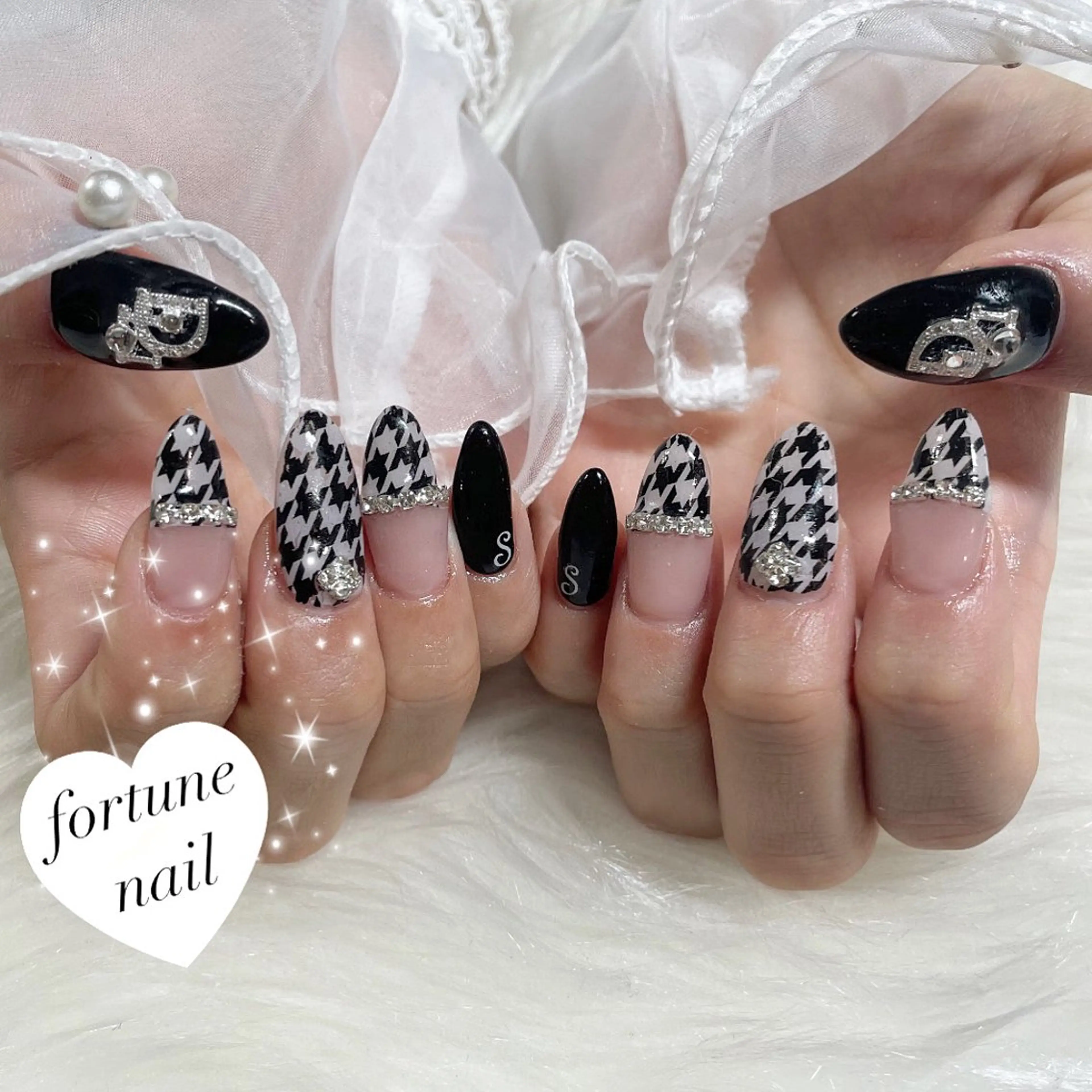 ネイル 冬ネイル 💎saori 💎のネイルデザイン