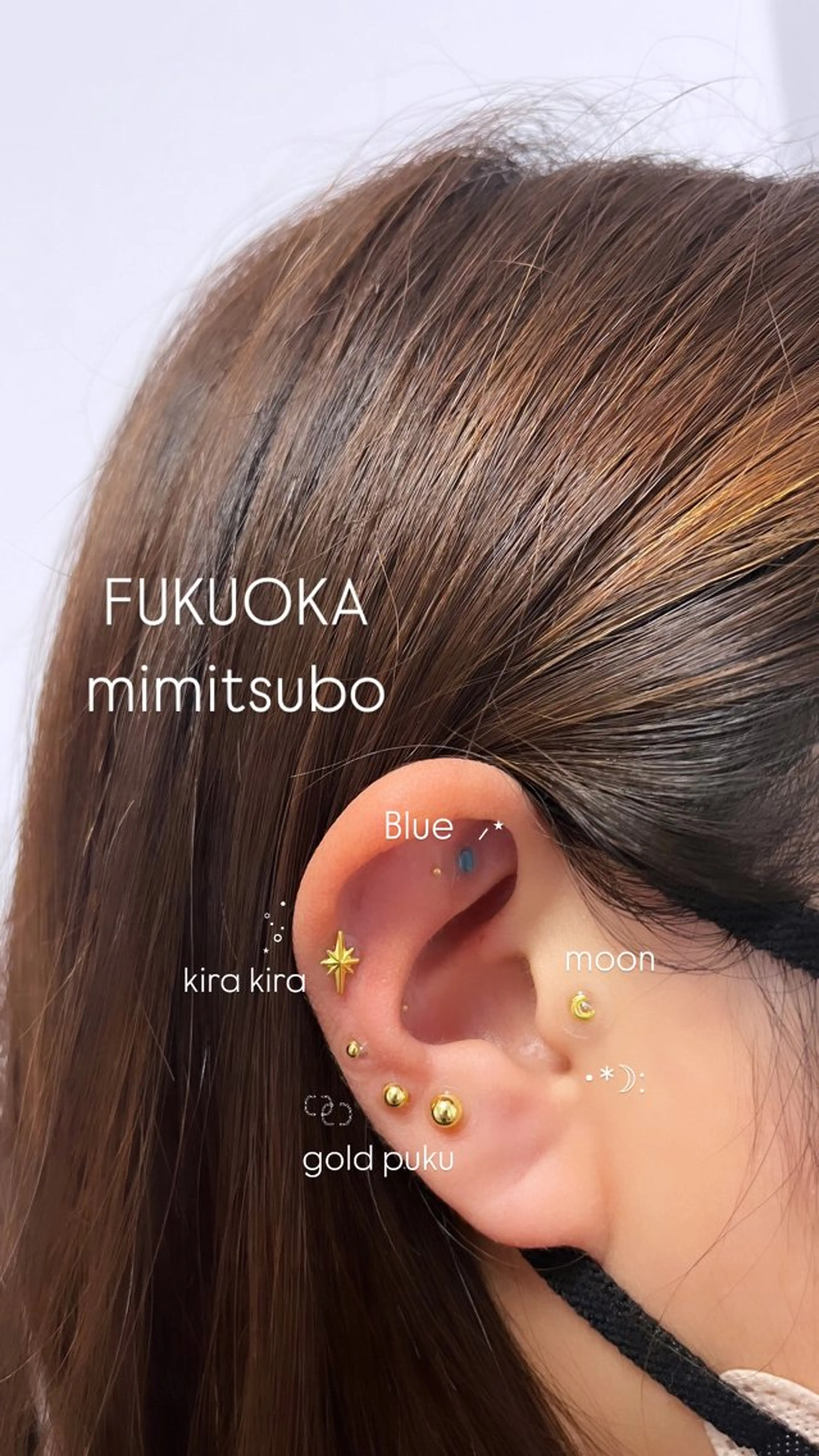 大人気✨耳ツボジュエリー👂🏼の写真