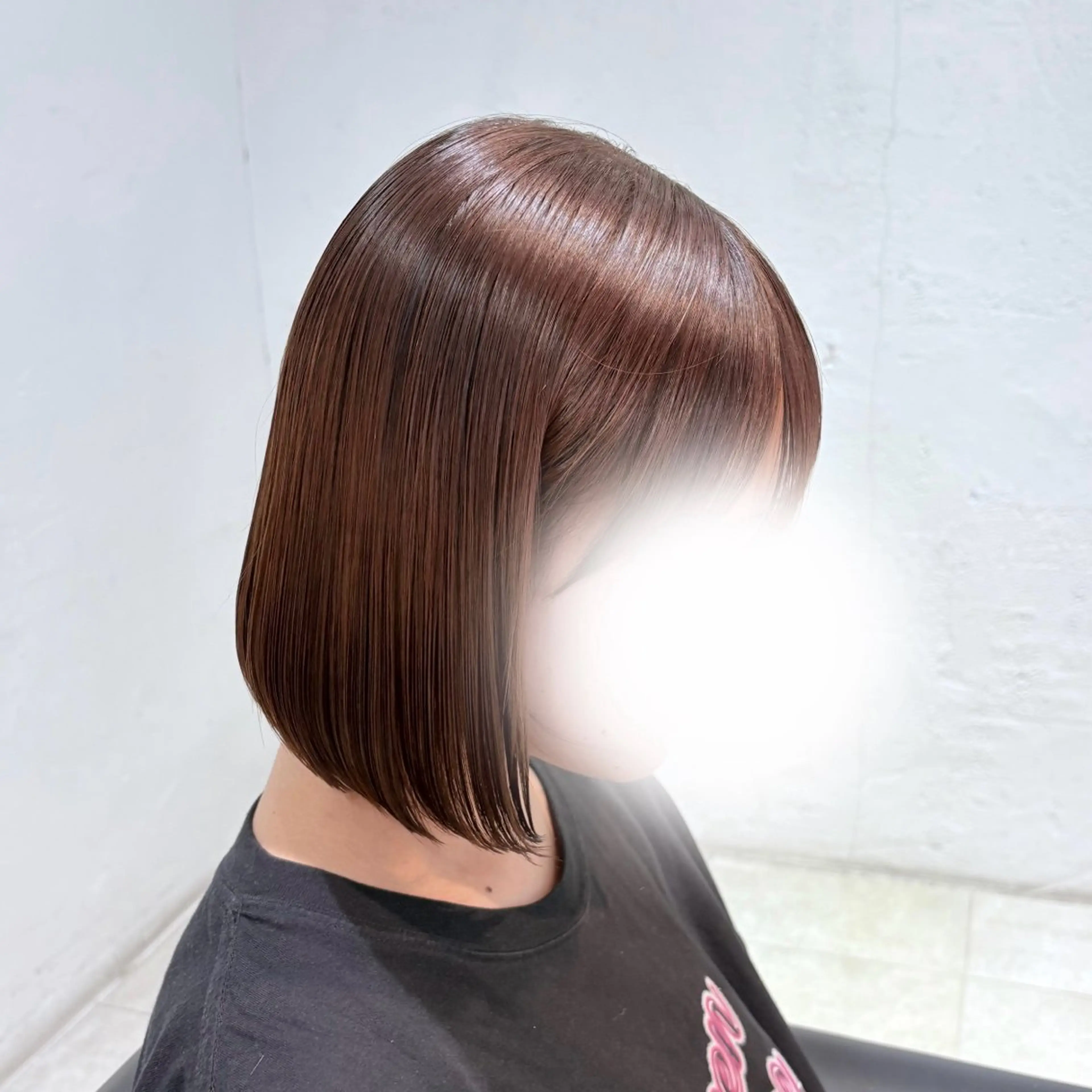 ミディアム カット 縮毛矯正/パーマ/ アレンジ｜あまにのヘアスタイル