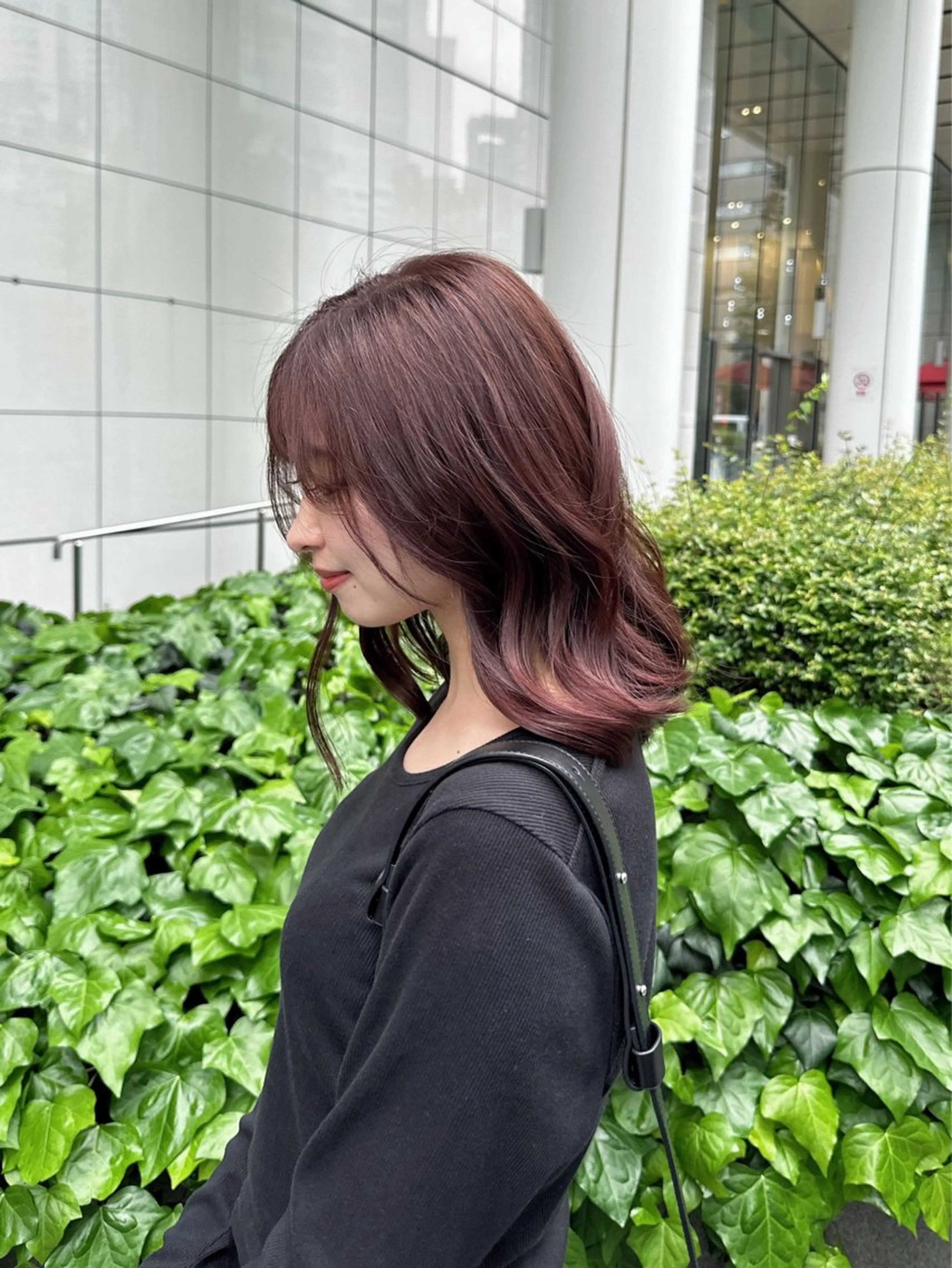 セミロング 透明感カラー/レイ ヤーカット/KaHoのヘアスタイル
