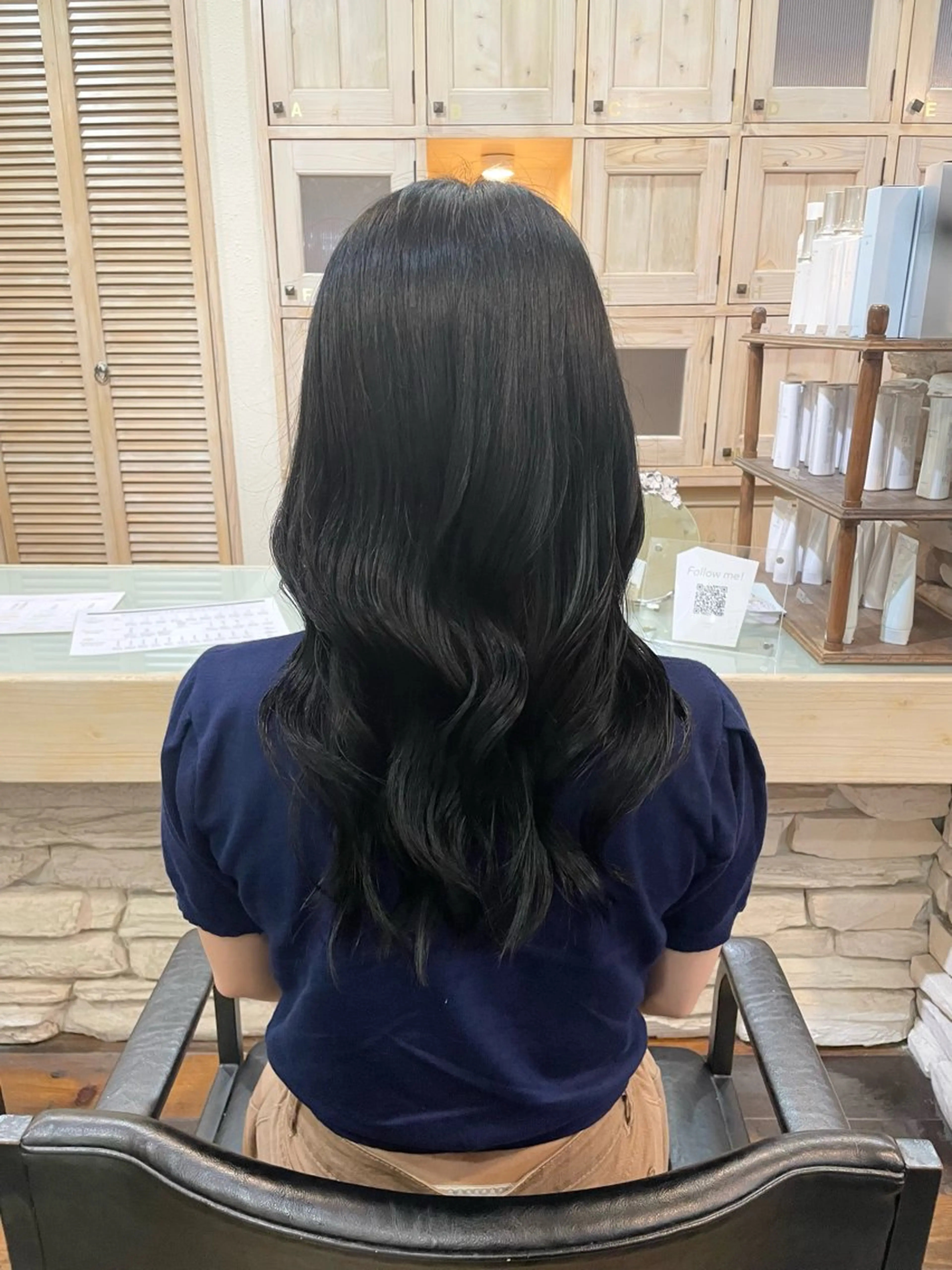 ロング カラー CEEK NO.4所属・野口 侑依奈のヘアスタイル