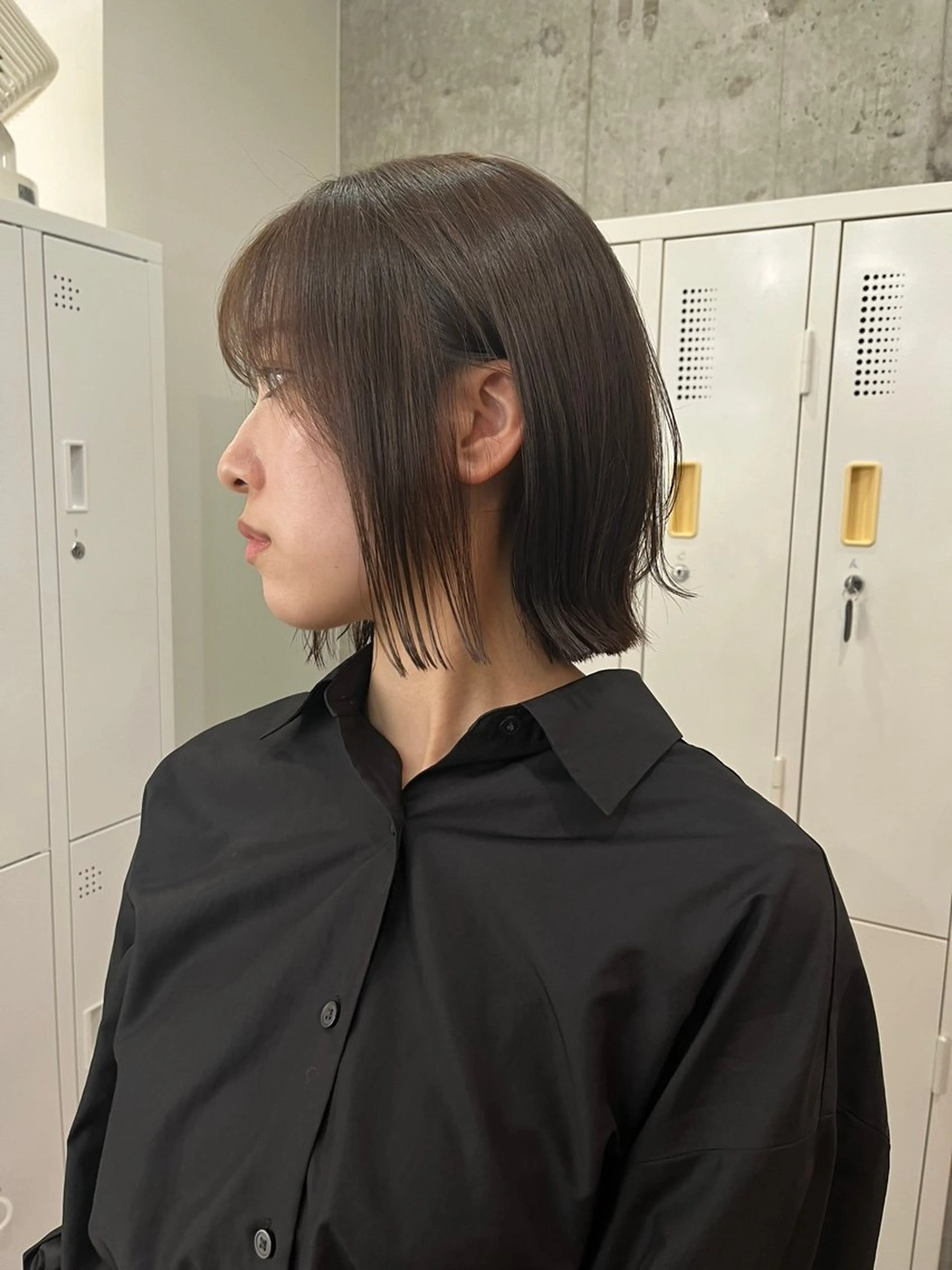 ショート カット 縮毛矯正 ボブ×縮毛矯正 ryotaのヘアスタイル