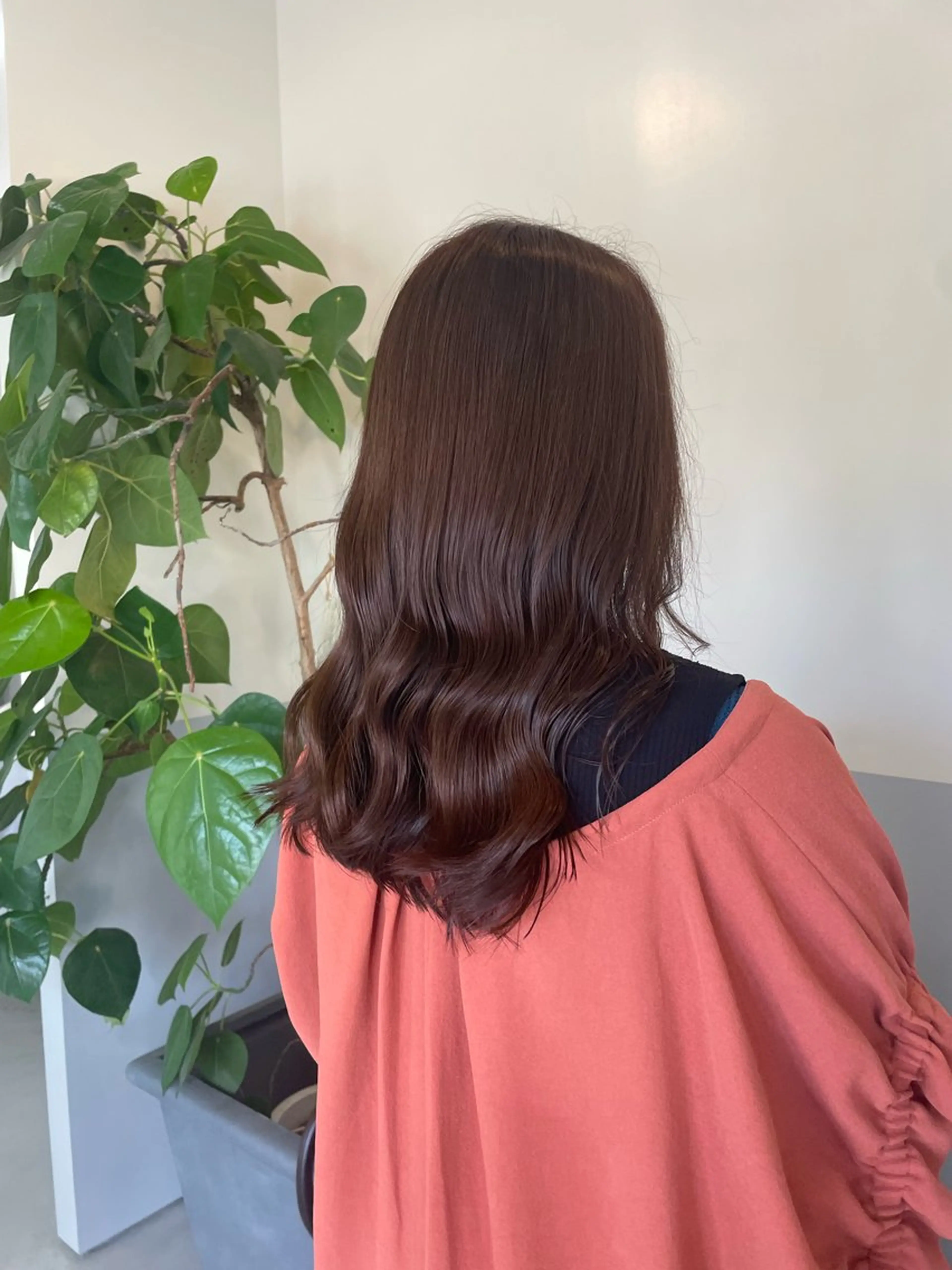 カラー basho ノエ.／カットモデルのヘアスタイル